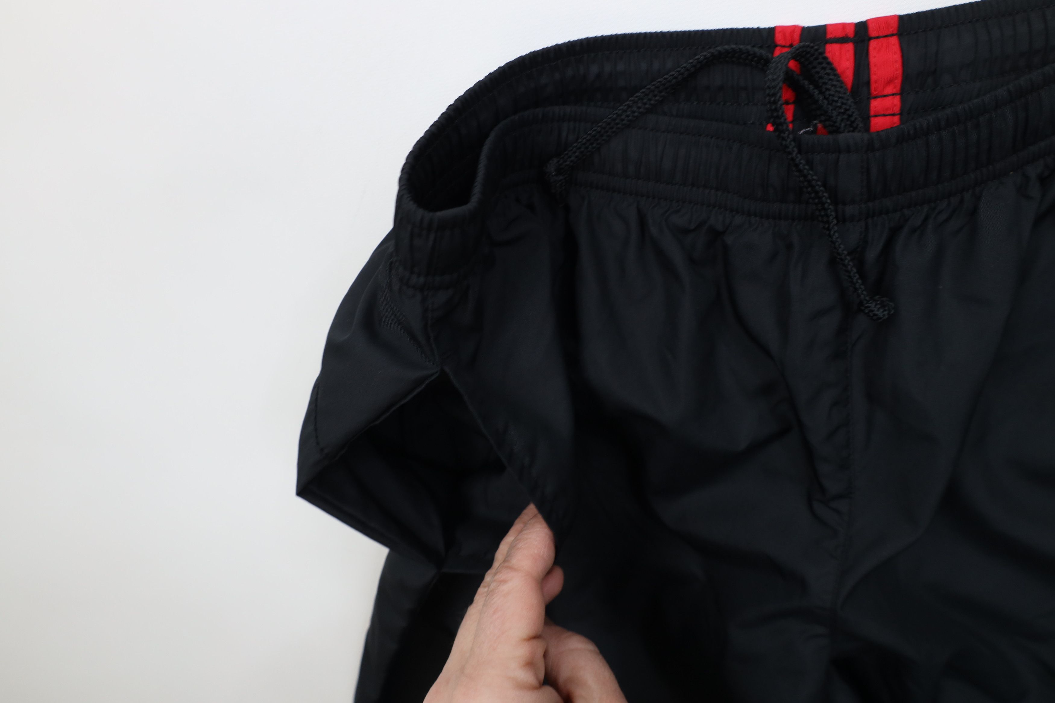 Adidas Vintage Y2K Adidas Spell Lined Wide Leg Windbreaker Pants Size 30" / US 8 / IT 44 - 7 Thumbnail
