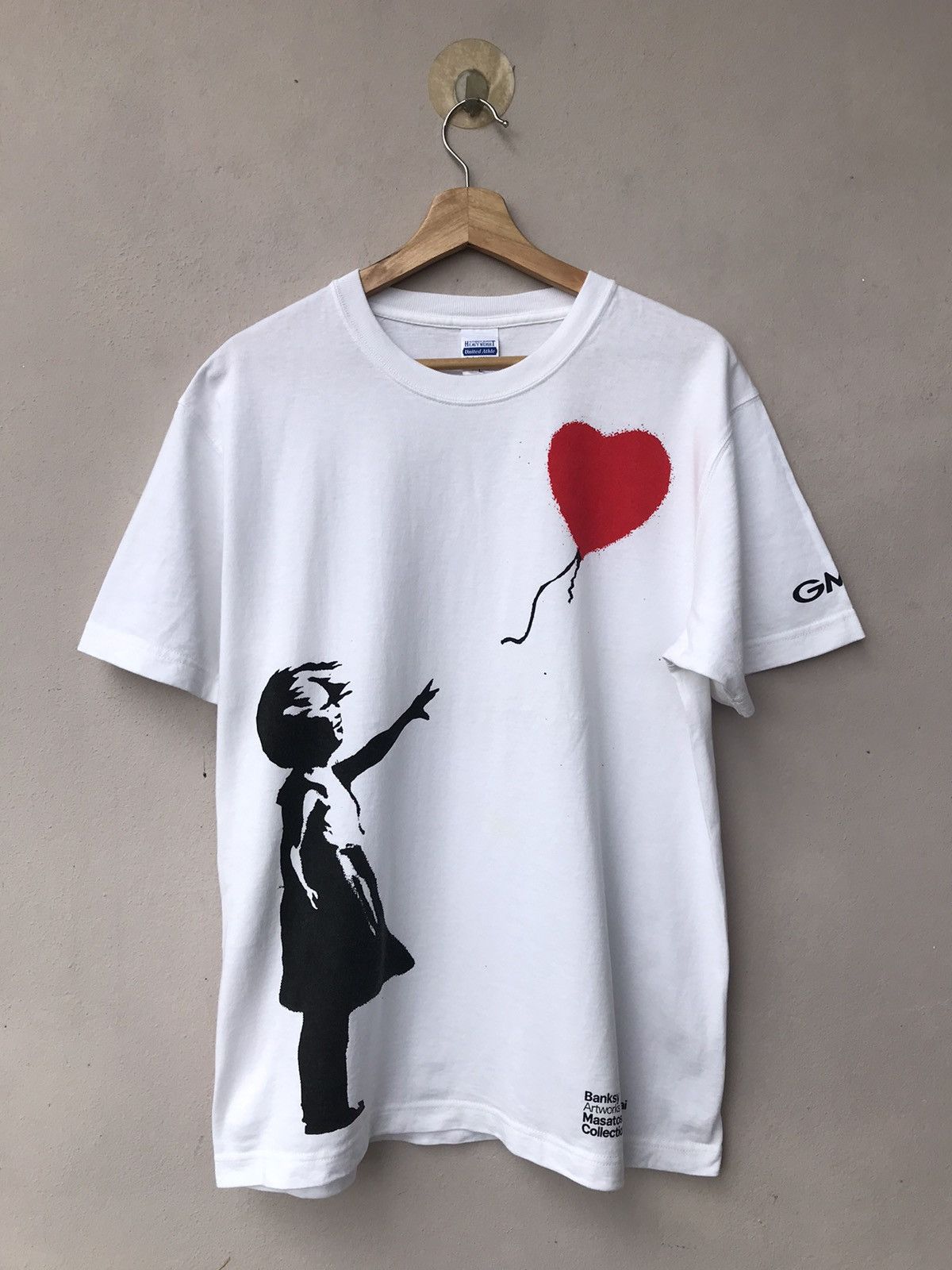 Vintage Vintage Banksy Artworks from Masatoshi Kumagai CollectionTee Size US L / EU 52-54 / 3 - 1 Thumbnail