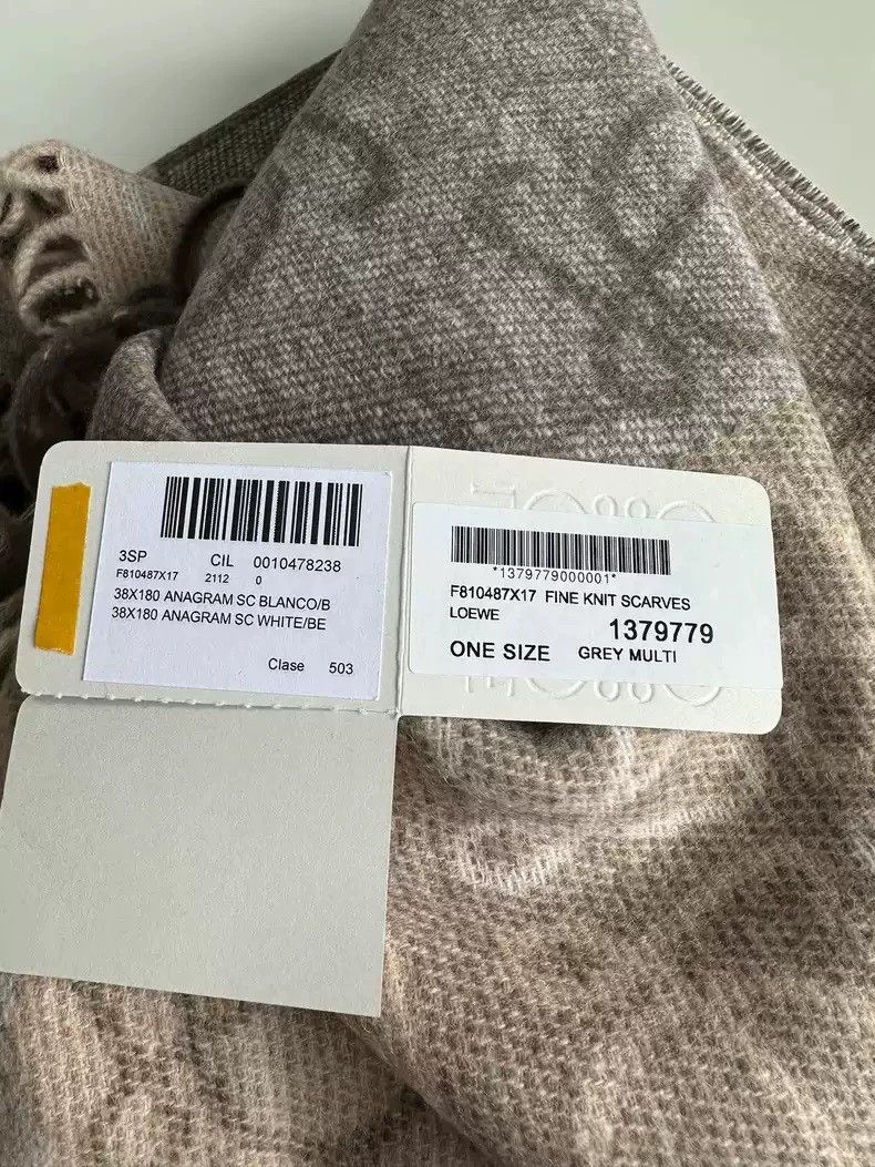 Loewe LOEWE Classic scarves Size ONE SIZE - 4 Thumbnail