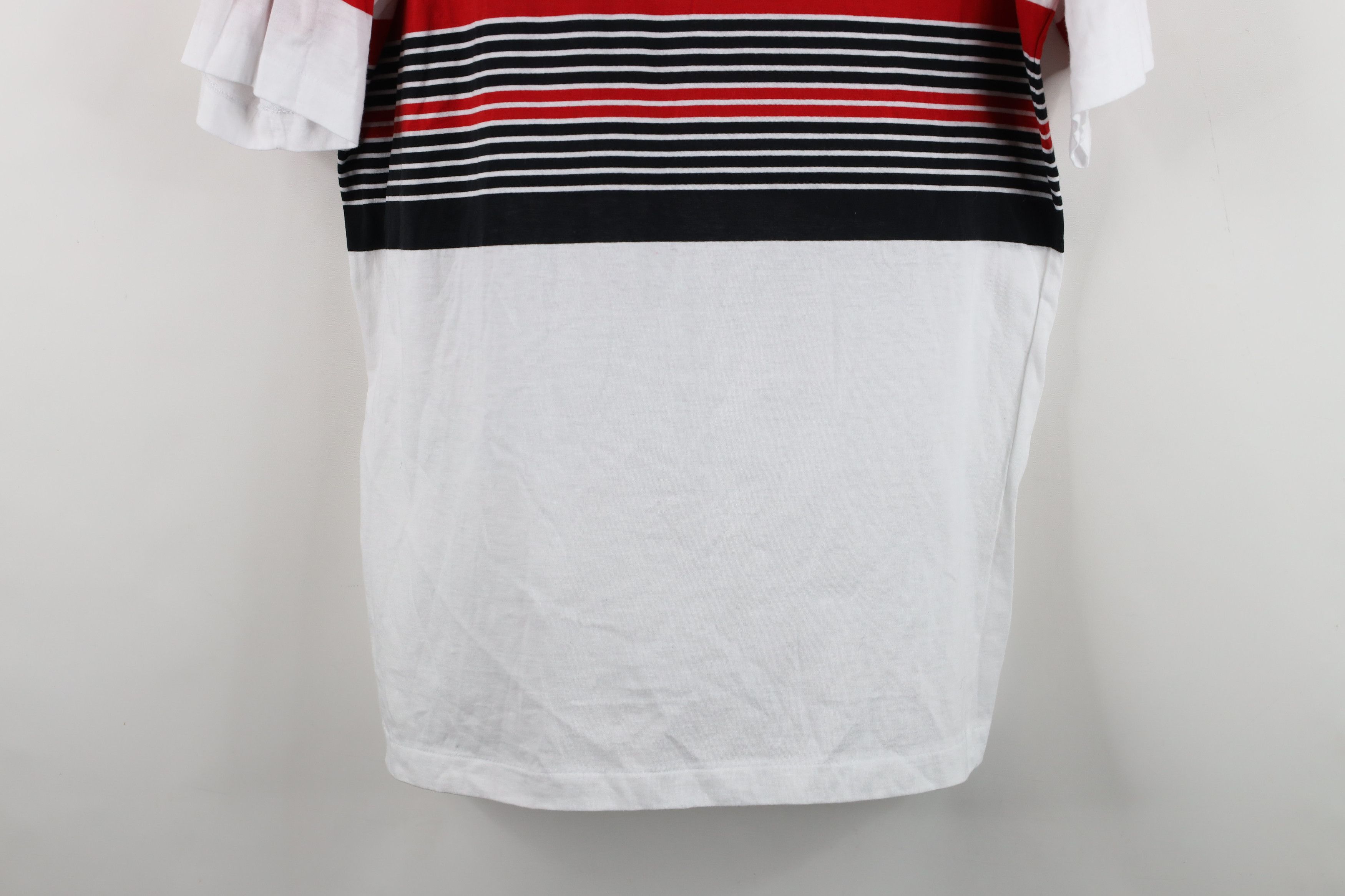 Vintage Vintage 90s Streetwear Block Knit Collared Golf Polo Shirt Size US XL / EU 56 / 4 - 3 Thumbnail