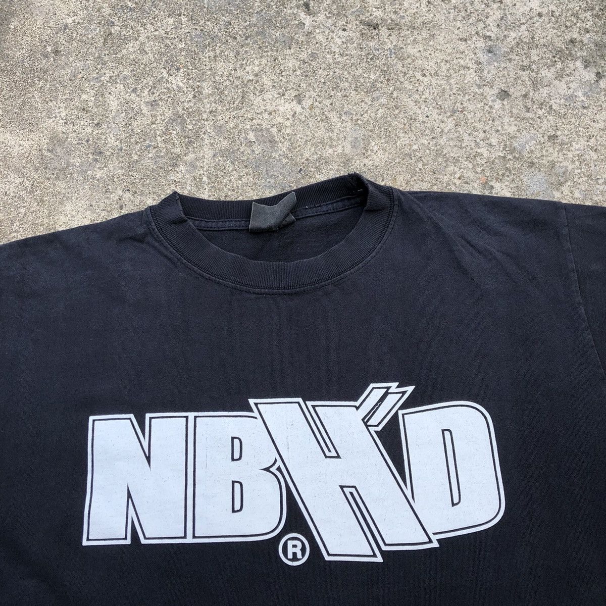 Japanese Brand × Neighborhood × Vintage 🔥Trash🔥🇯🇵Vintage Neighborhood OG Spellout Distress Faded Tee Size US L / EU 52-54 / 3 - 2 Thumbnail