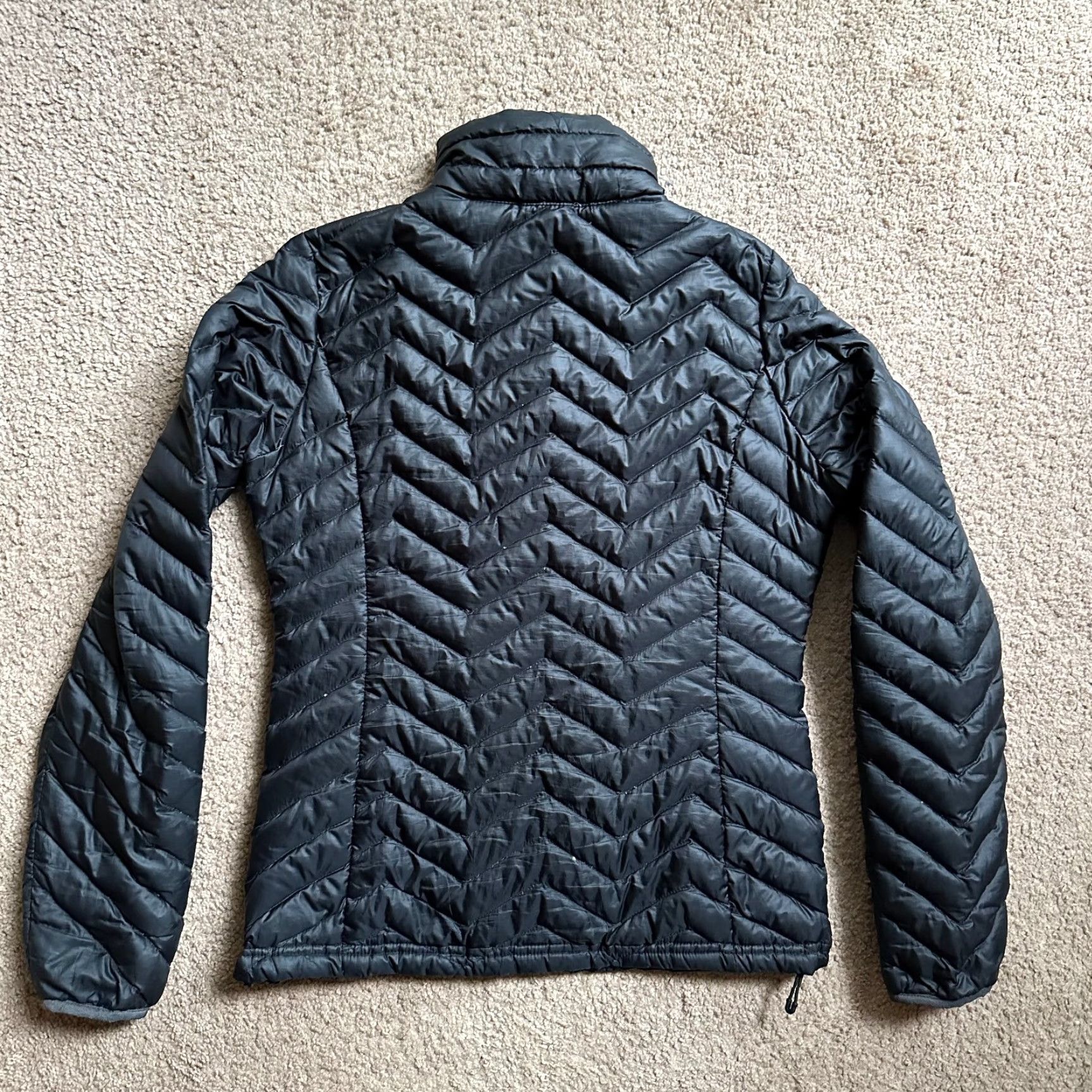 Vintage EMS Jacket Womens XS Packable Down Fill Puffer Black Jacket Size XS / US 0-2 / IT 36-38 - 2 Thumbnail
