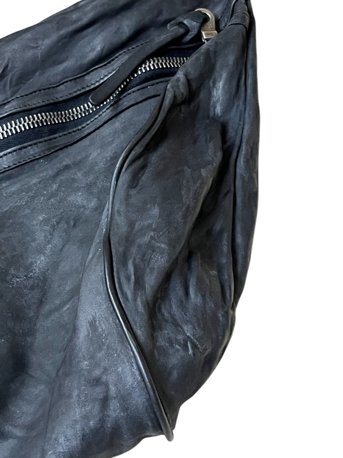 Isamu Katayama Backlash ISAMU KATAYAMA BACKLASH BLACK LEATHER COWHIDE SHOULDER BAG Size ONE SIZE - 7 Thumbnail