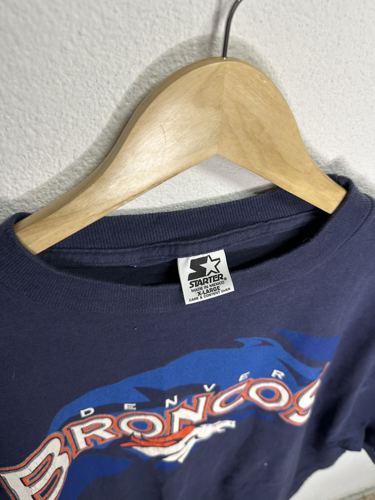 Starter Denver Broncos starter T-shirt Size US XL / EU 56 / 4 - 3 Thumbnail