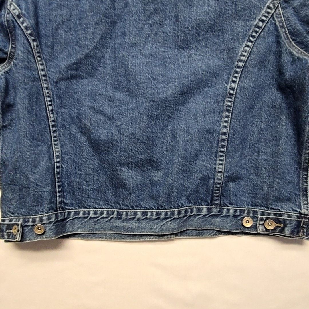 Vintage Vintage Crossroads Womens Denim Jacket Classic Blue 90s XL Size XL / US 12-14 / IT 48-50 - 8 Thumbnail