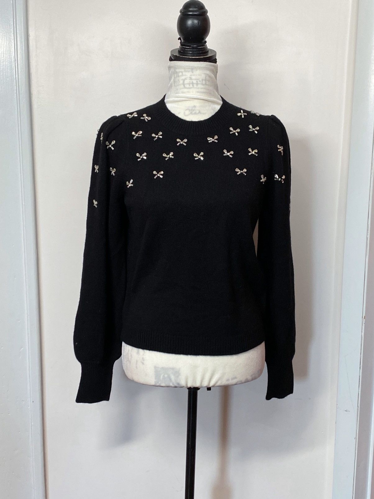 CAMI NYC Cami Nyc Lulie Embellished Wool Sweater size S Size S / US 4 / IT 40 - 1 Thumbnail