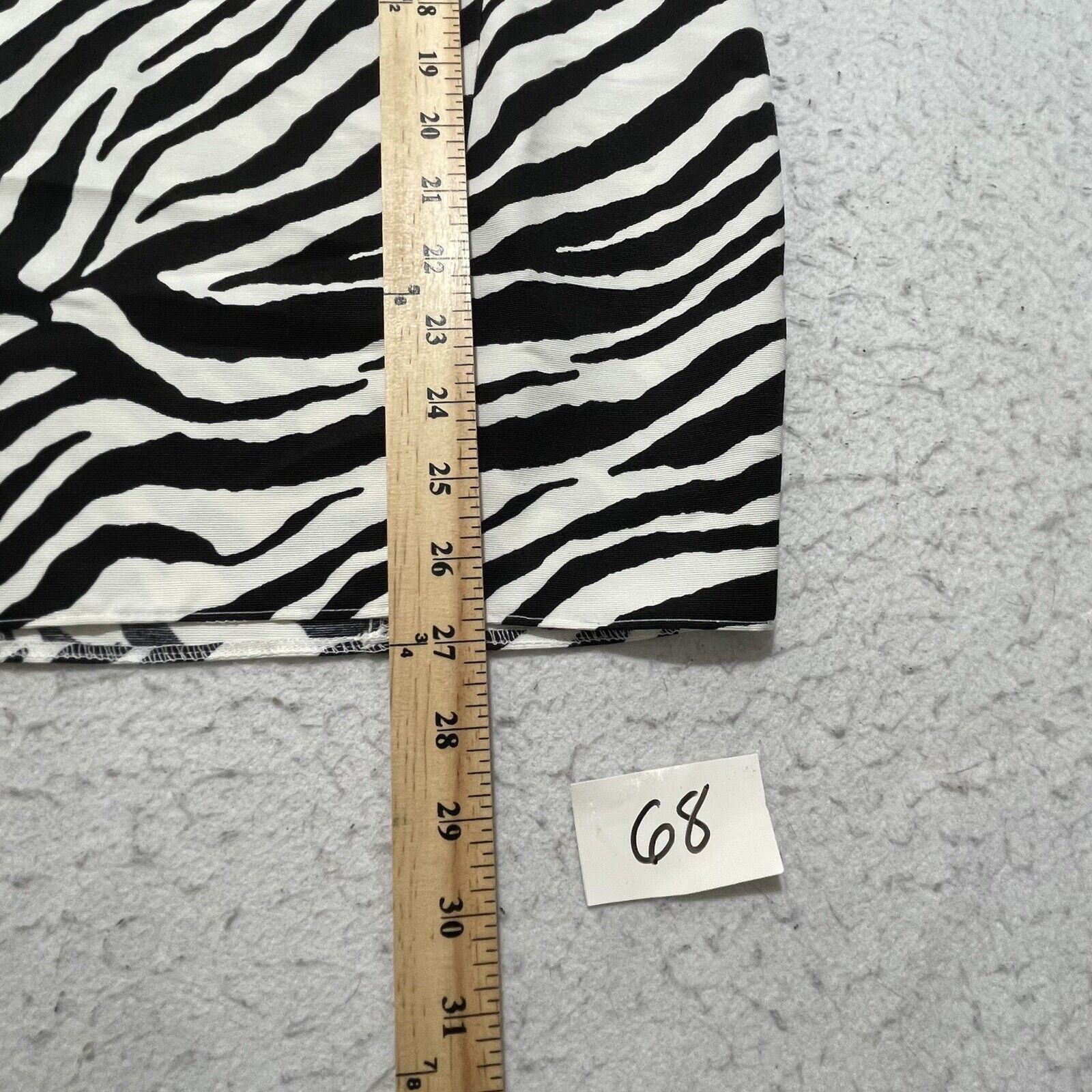 Asos ASOS Black White Zebra Structured Mini Dress Square Neck Size M / US 6-8 / IT 42-44 - 6 Thumbnail
