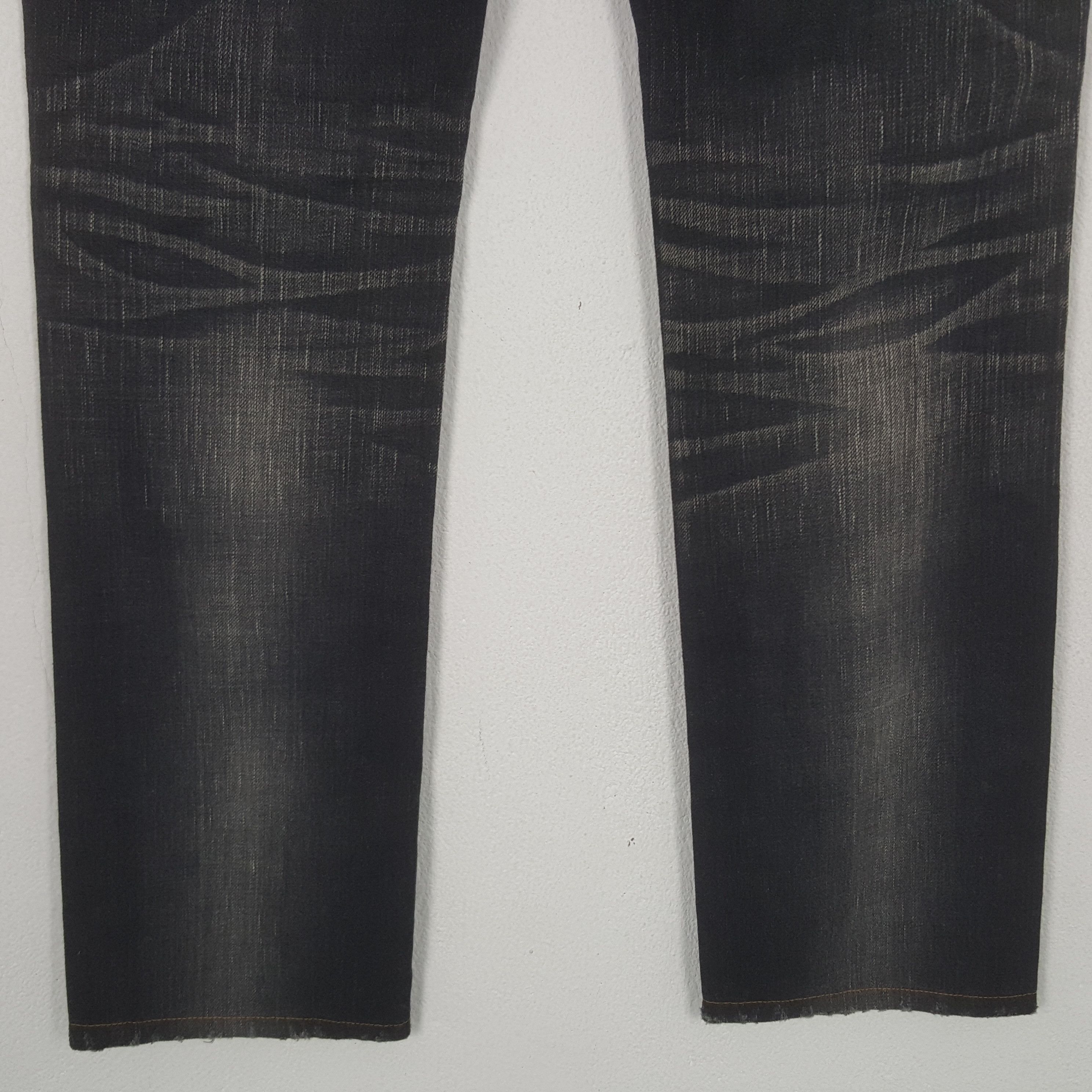 Edwin Vintage Edwin Japanese Black Denim Jeans Size 28" / US 6 / IT 42 - 6 Thumbnail