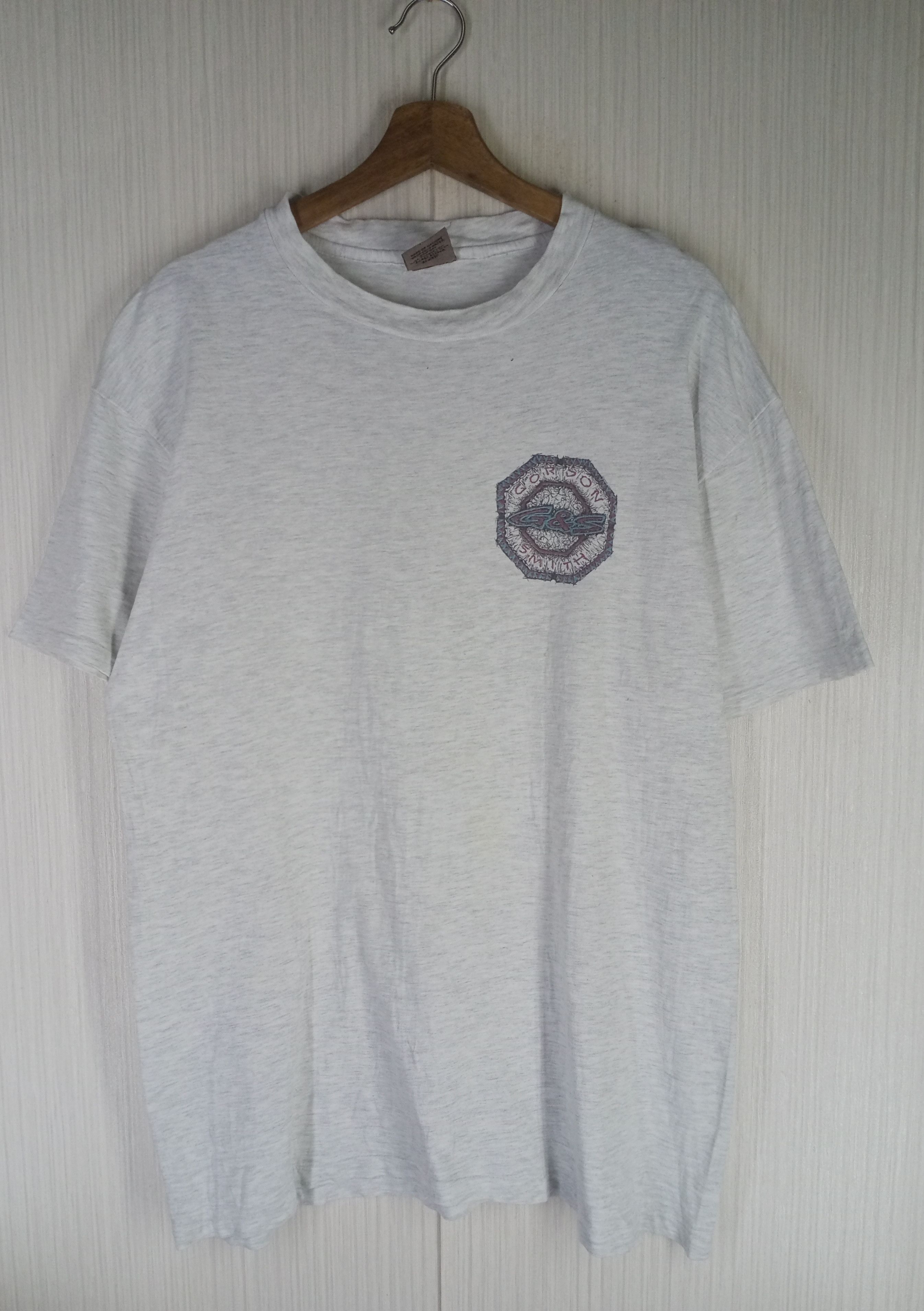 Hook-Ups Very Rare Vintage 90a Gordon Smith Skateboards Tshirt Size US L / EU 52-54 / 3 - 3 Thumbnail