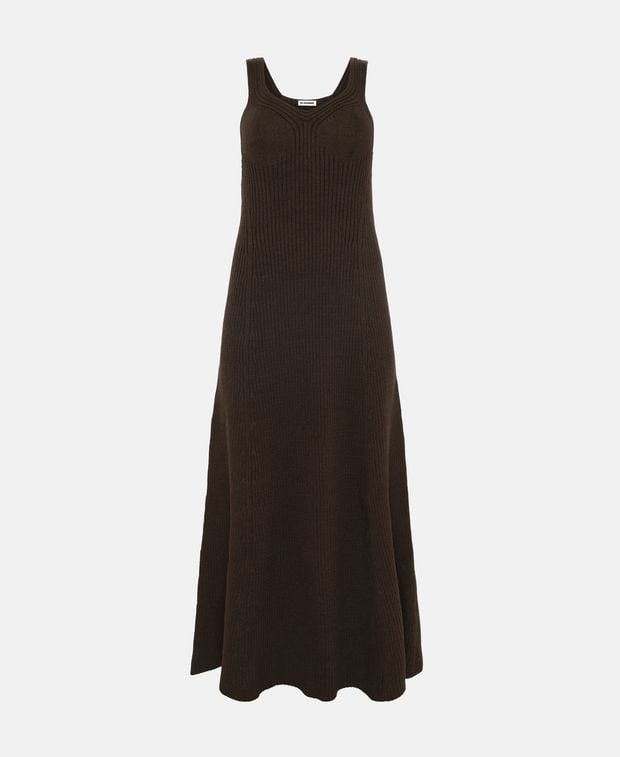 Jil Sander Ribbed dress Size XS / US 0-2 / IT 36-38 - 1 Thumbnail