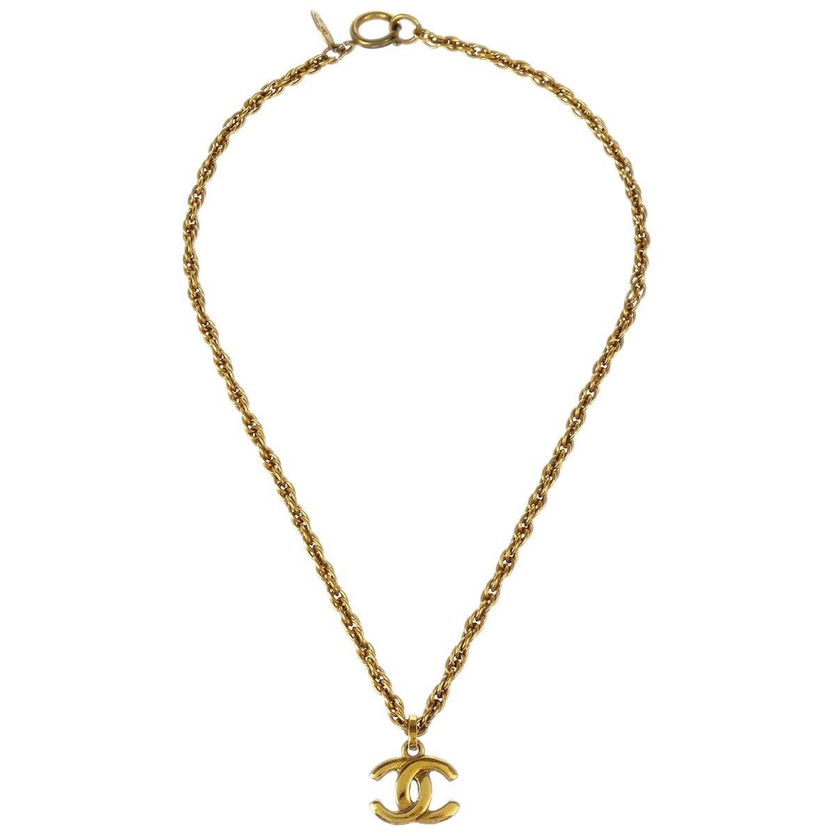 Chanel Chanel CC Pendant Necklace Metal Size ONE SIZE - 1 Thumbnail