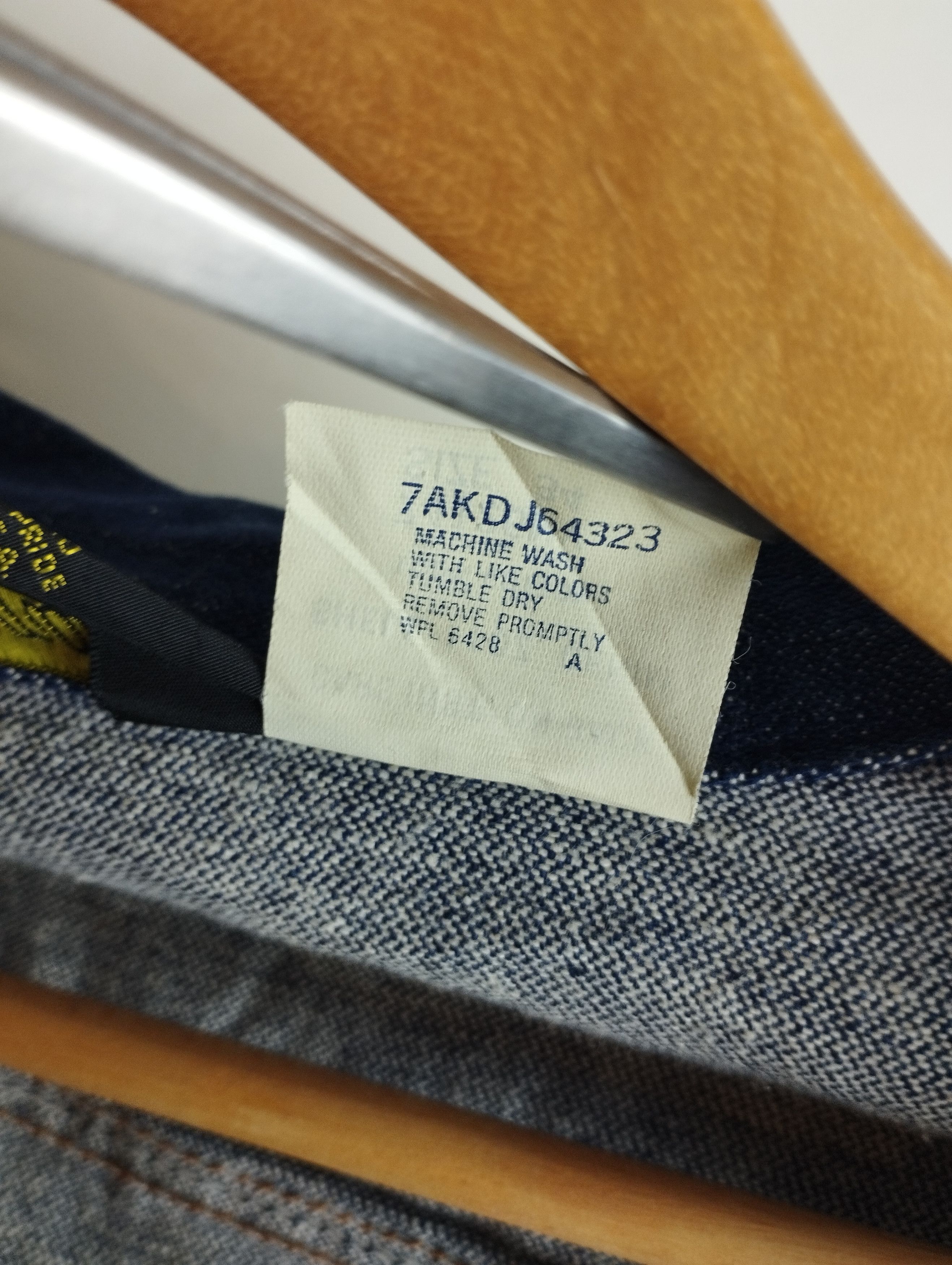 Vintage × Wrangler Vintage 60's Wrangler No-Fault Denims jacket Size US XS / EU 42 / 0 - 7 Thumbnail