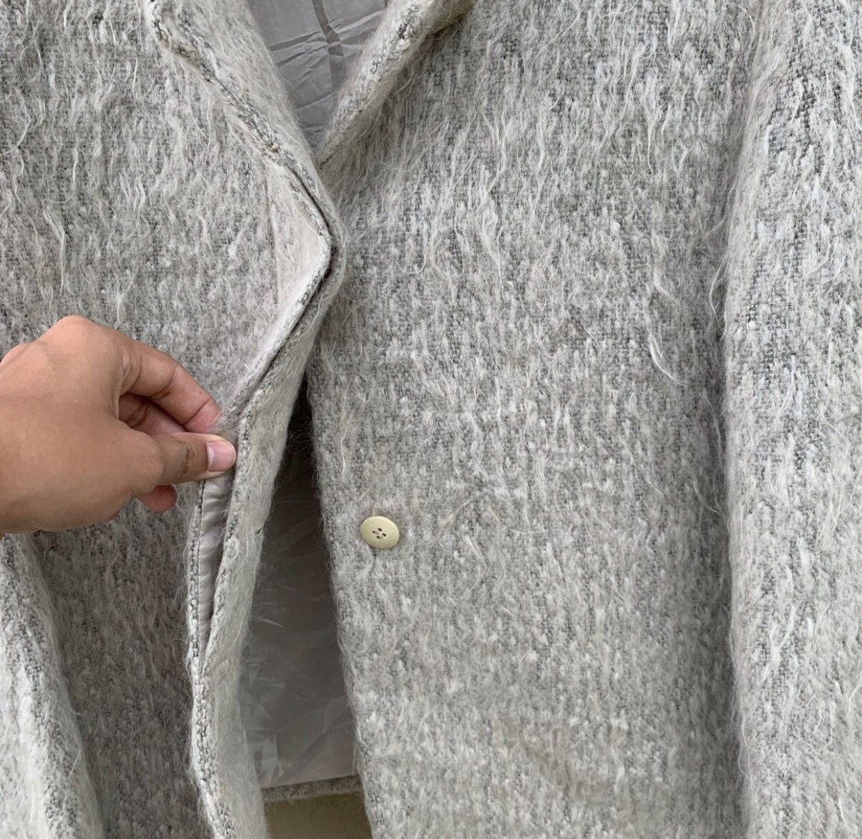 Vintage JapaneseBrand Vintage Mohair Jacket Cardigan Size M / US 6-8 / IT 42-44 - 5 Thumbnail