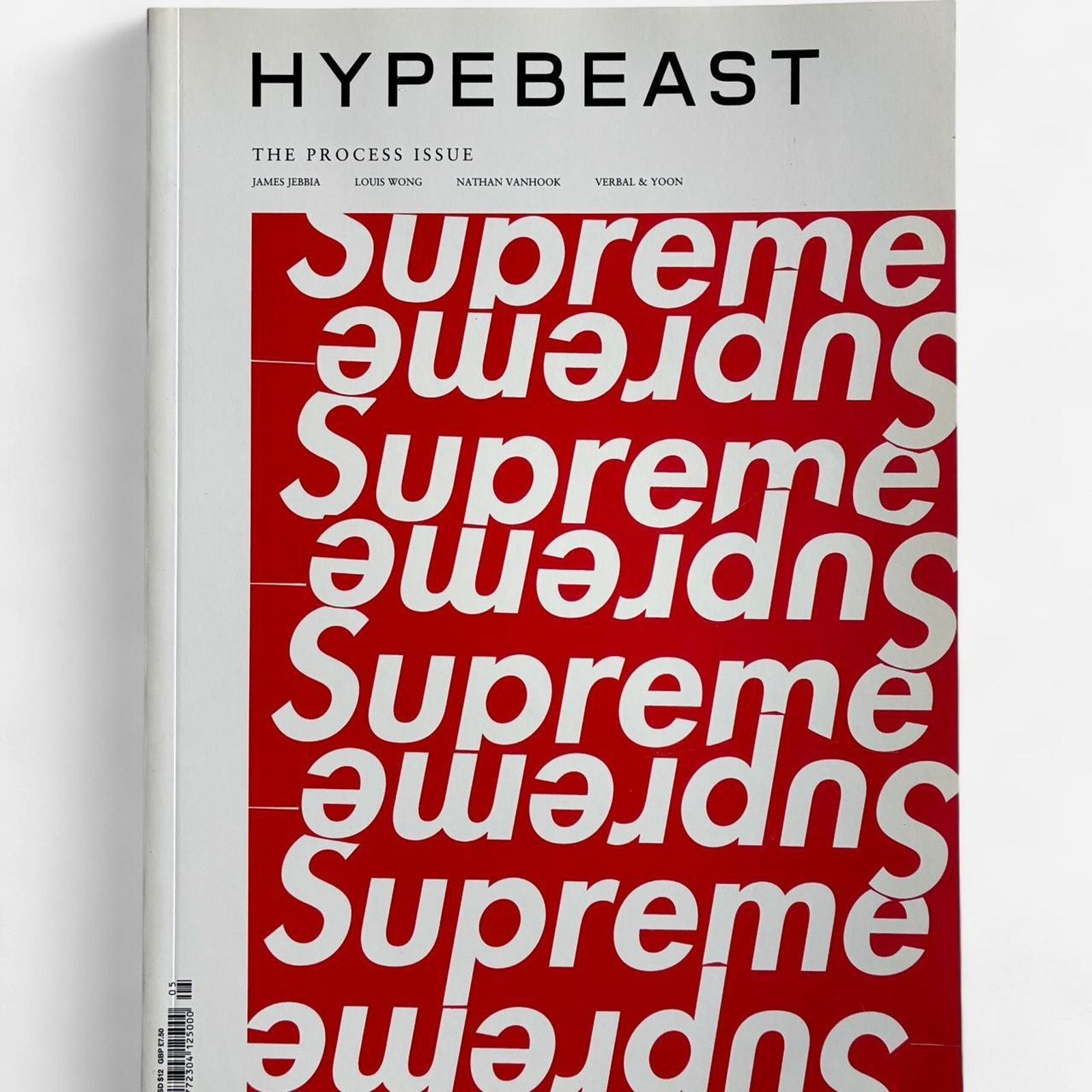 Hypebeast × Supreme × Vintage Supreme HYPEBEAST Magazine THE PROCESS ISSUE Size ONE SIZE - 1 Thumbnail
