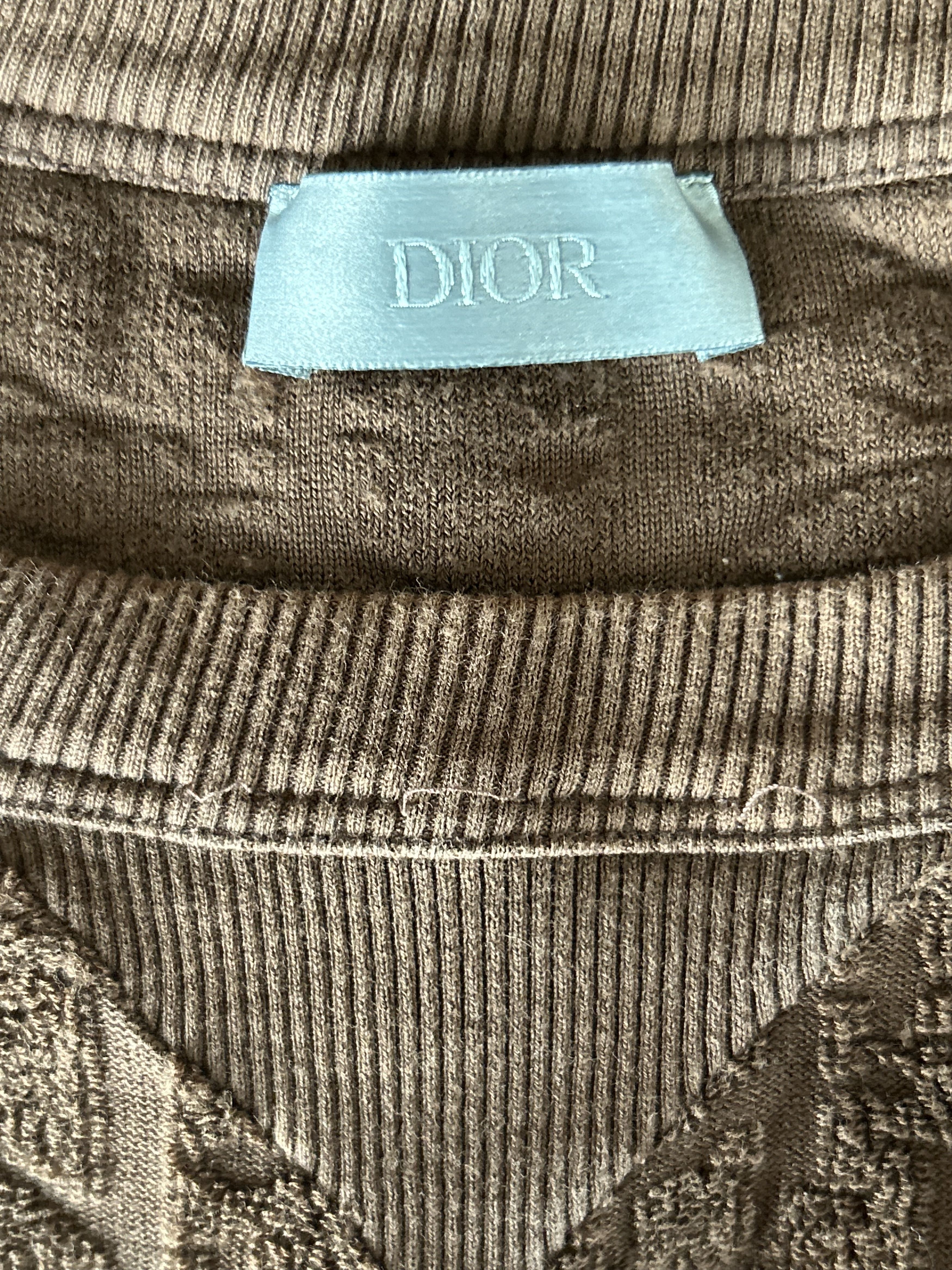 Dior Dior Brown Oblique Towel T-Shirt Size US XXL / EU 58 / 5 - 3 Thumbnail