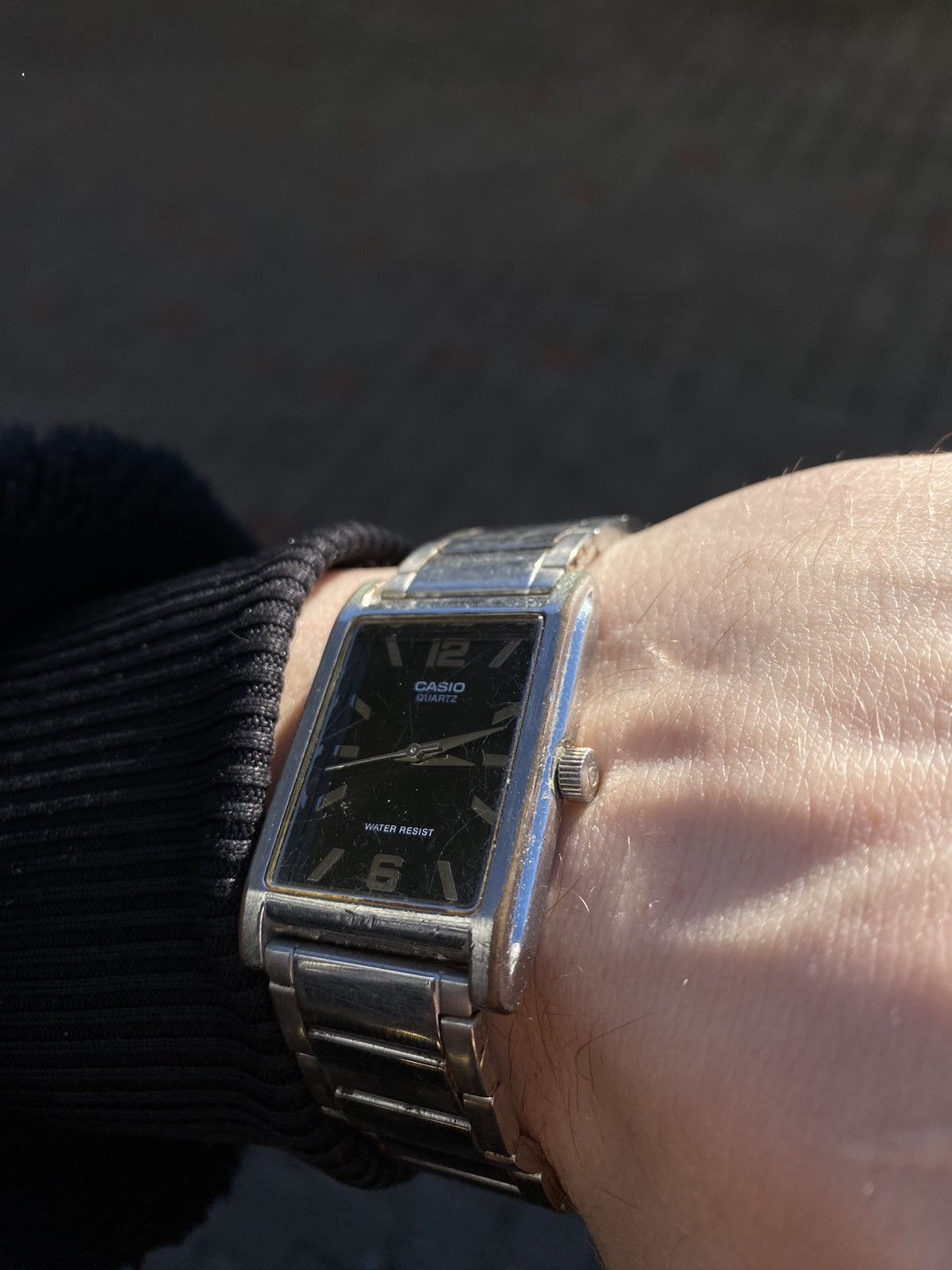 Casio Casio Vintage Rectangle Watch - Japanese Brand Size ONE SIZE - 3 Thumbnail
