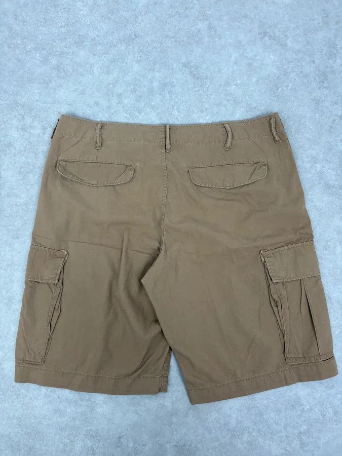 Polo Ralph Lauren 2000s Ralph Lauren USA Distressed Flag Beige Shorts Size US 34 / EU 50 - 10 Thumbnail