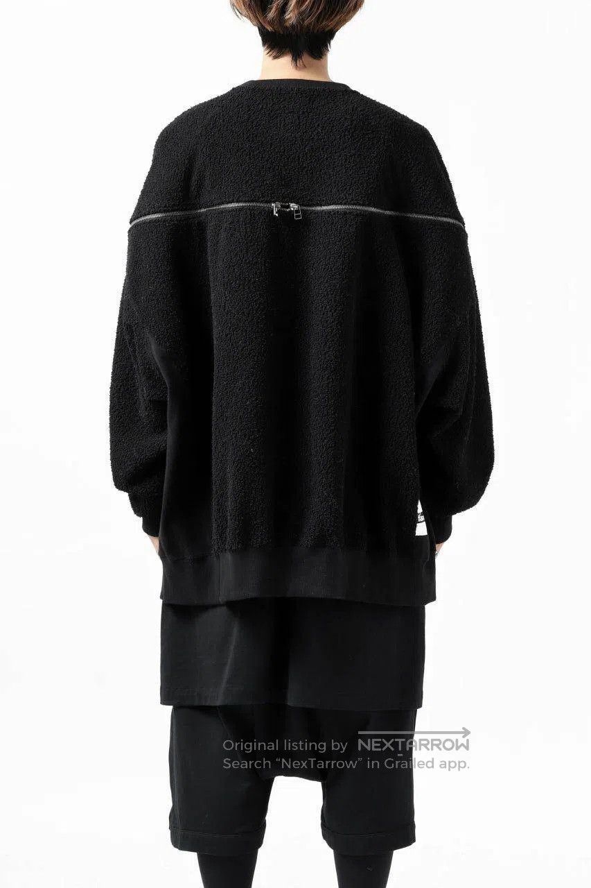 Facetasm Facetasm Zipper Deconstructed Crew Neck Sweatshirt Size US L / EU 52-54 / 3 - 6 Thumbnail