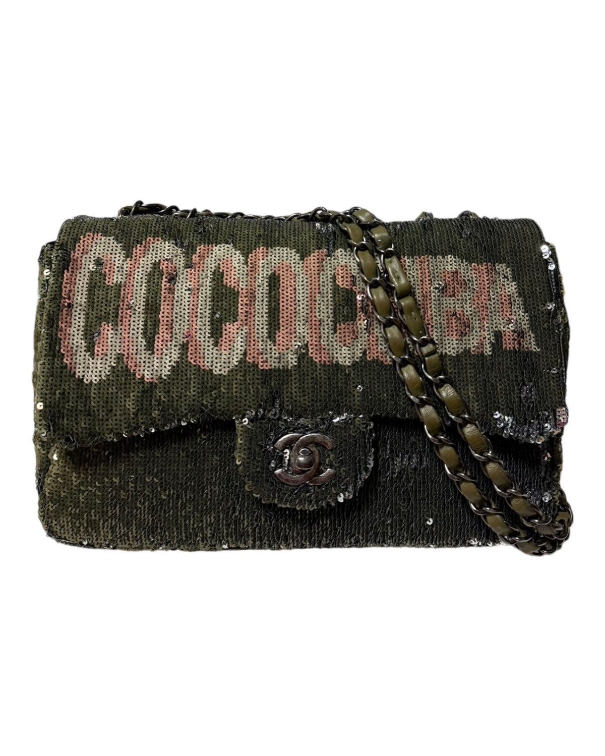 Chanel CHANEL 2017 COCO CUBA Sequins Double Chain Shoulder Flap Bag Size ONE SIZE - 1 Thumbnail