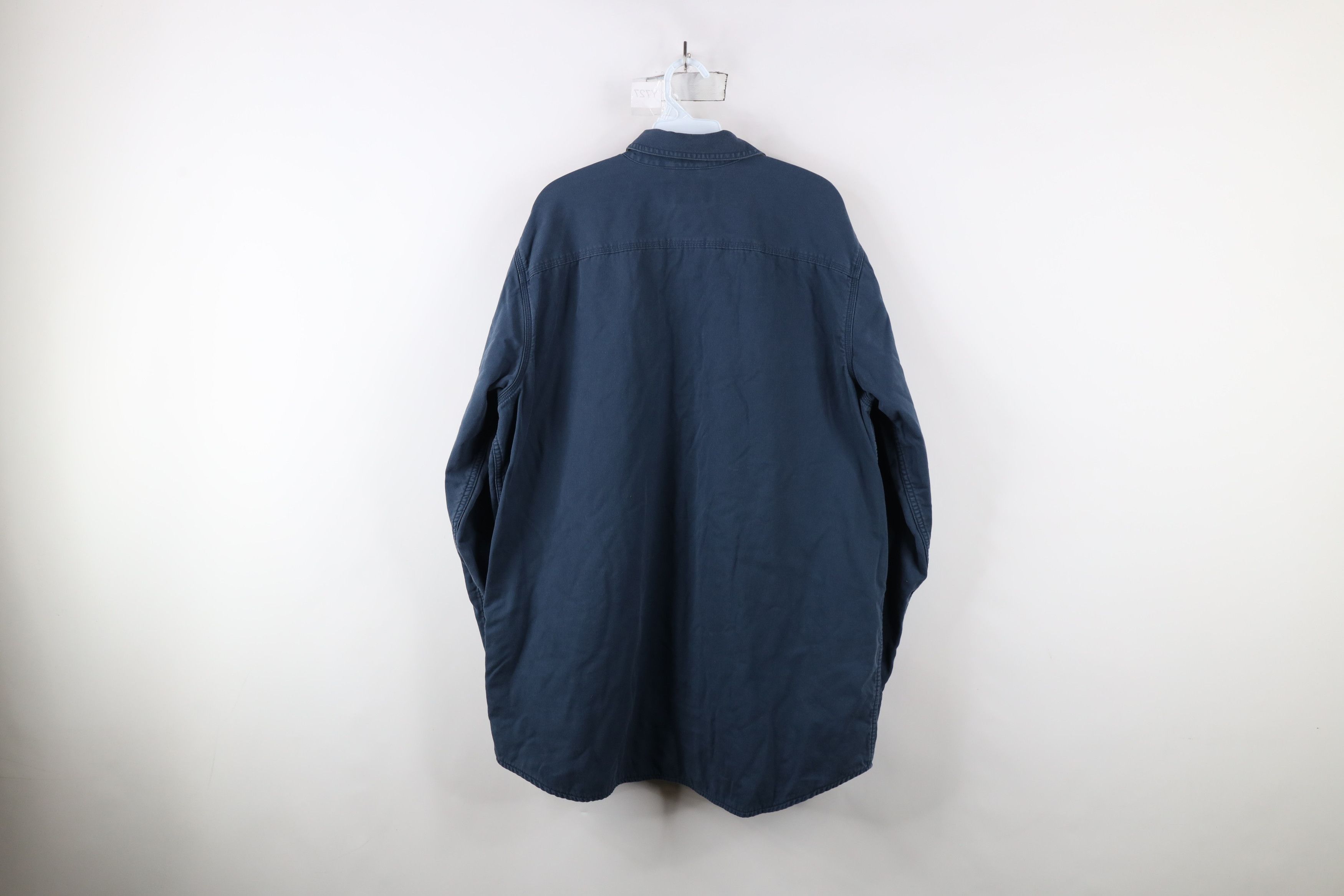 L.L. Bean × Vintage Vintage LL Bean Flannel Lined Button Shirt Jacket Jac Shirt Size US L / EU 52-54 / 3 - 8 Thumbnail