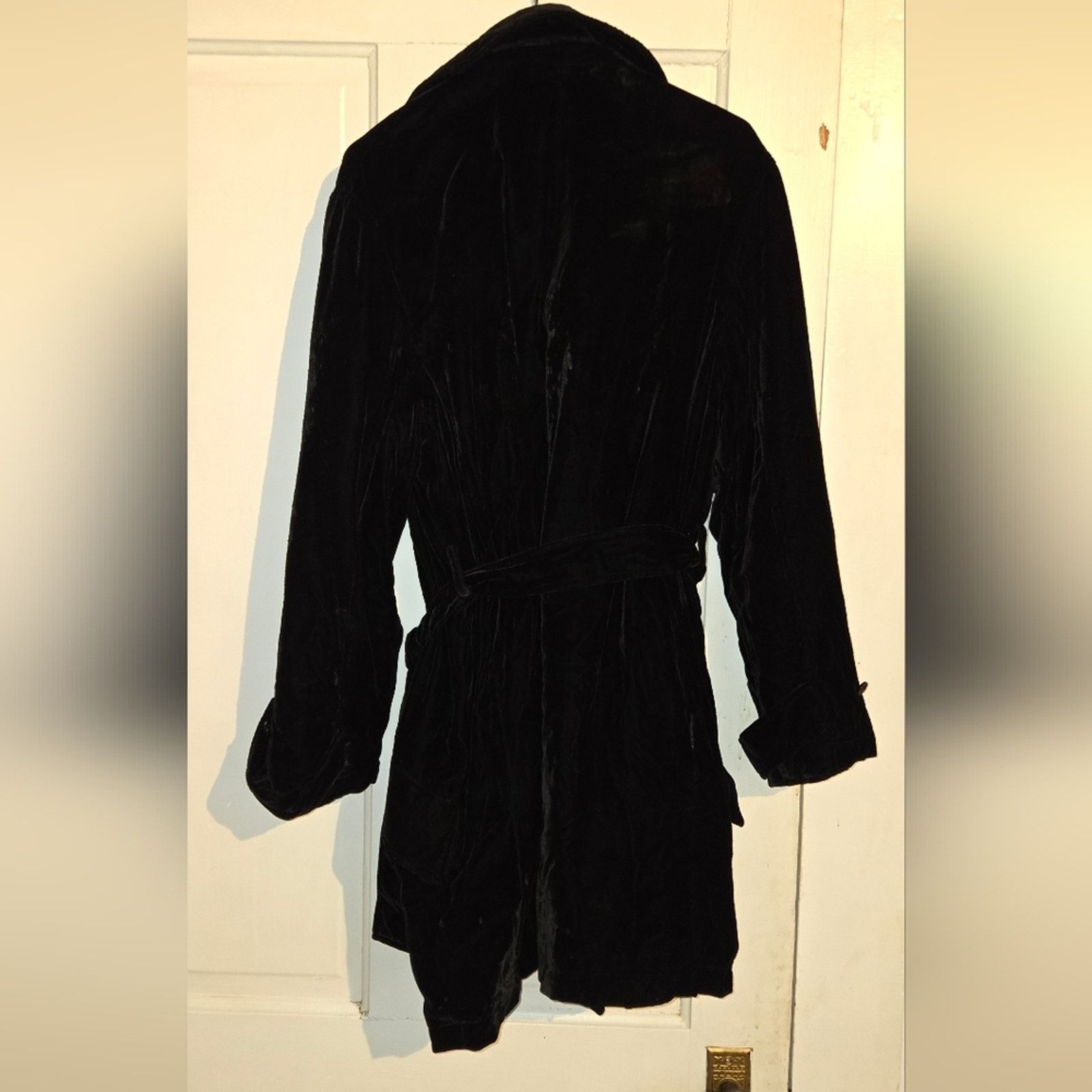 CNCPTS INC International Concepts vintage velvet trench, size M Size M / US 6-8 / IT 42-44 - 2 Thumbnail