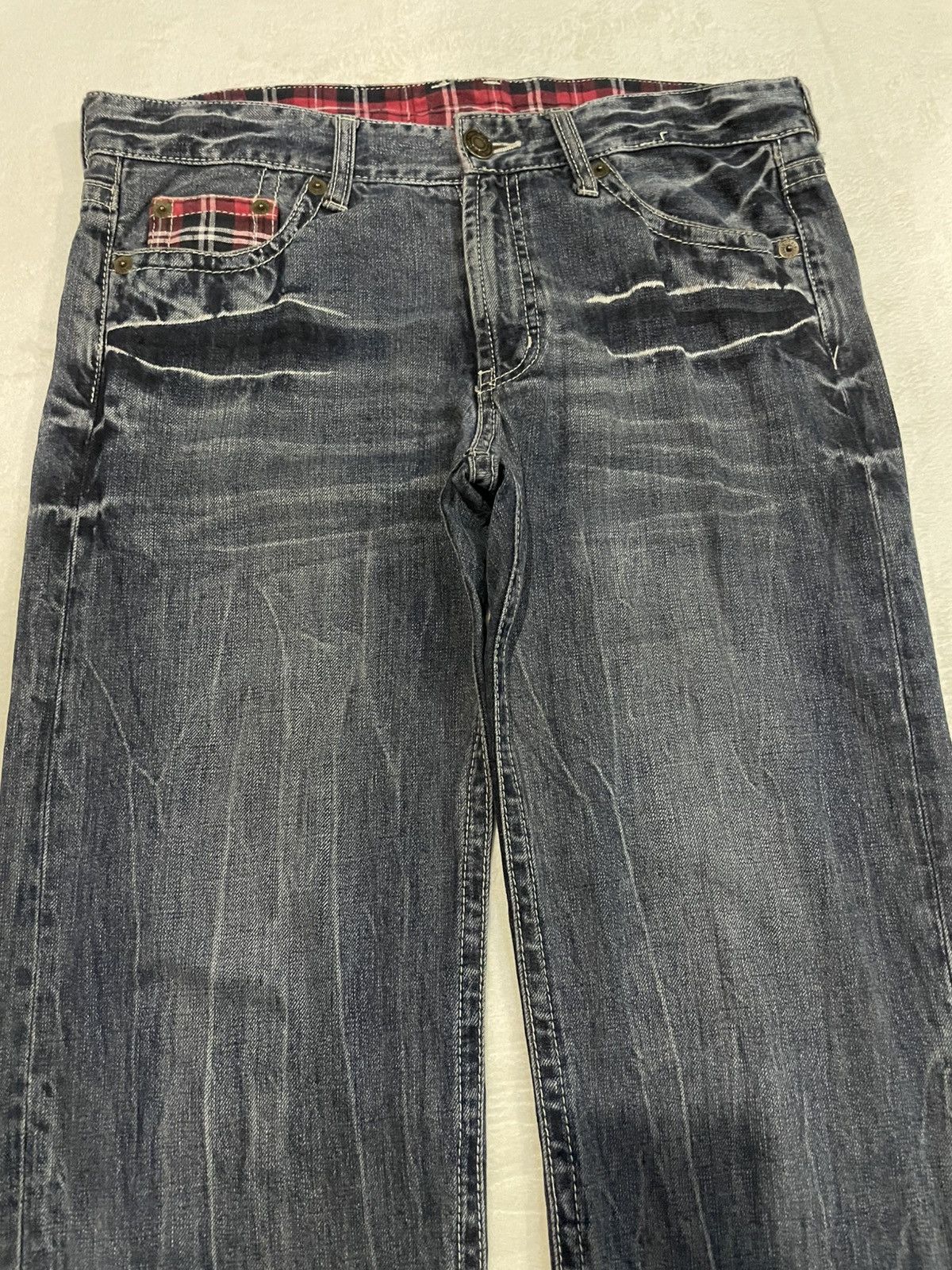Japanese Brand Vintage Japanese Brand Denim Jeans Size US 34 / EU 50 - 2 Thumbnail