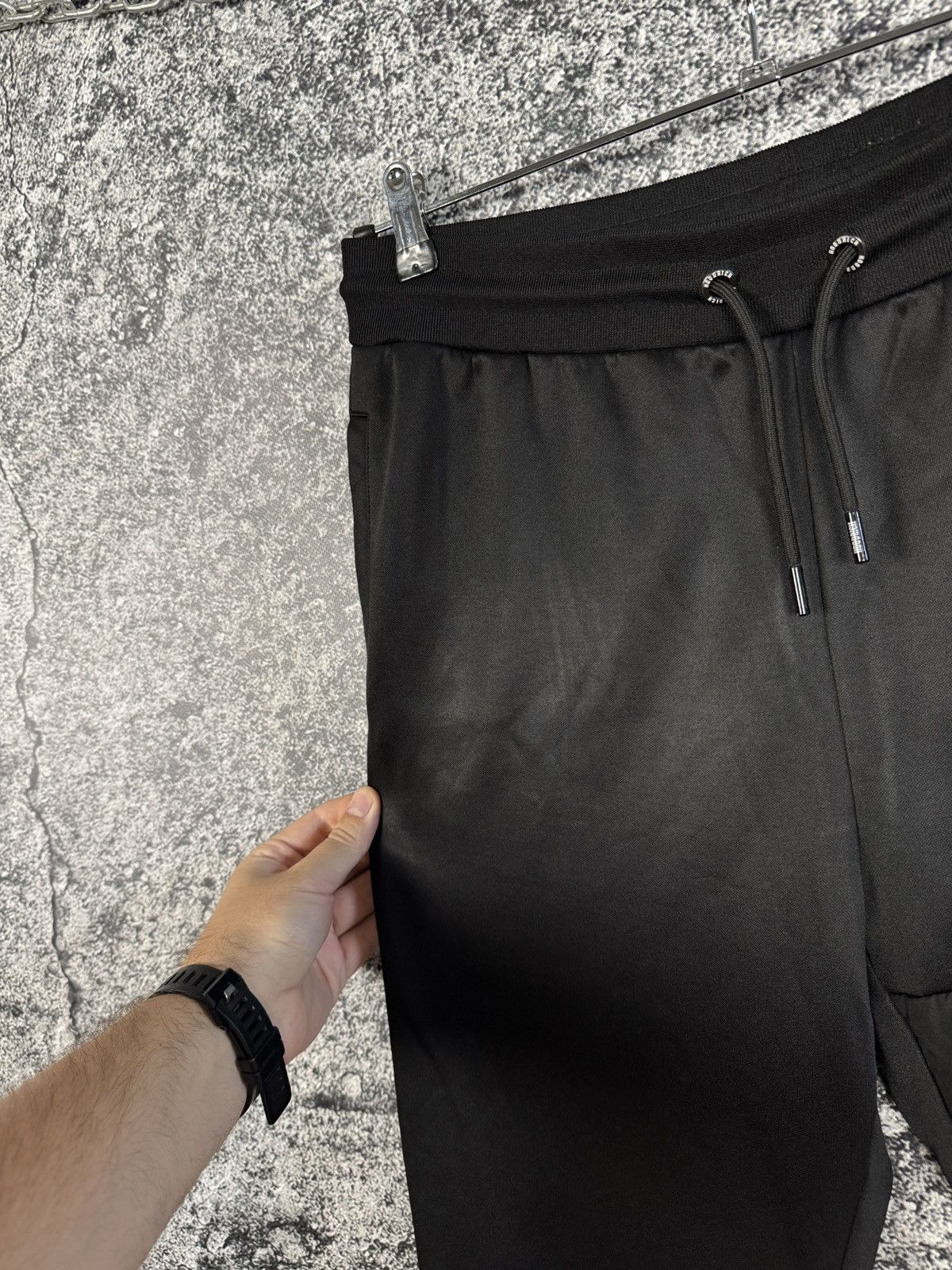 Hoodrich Men’s Hoodrich Track Pants Streetwear Vintage Black Size L Size US 36 / EU 52 - 20 Thumbnail