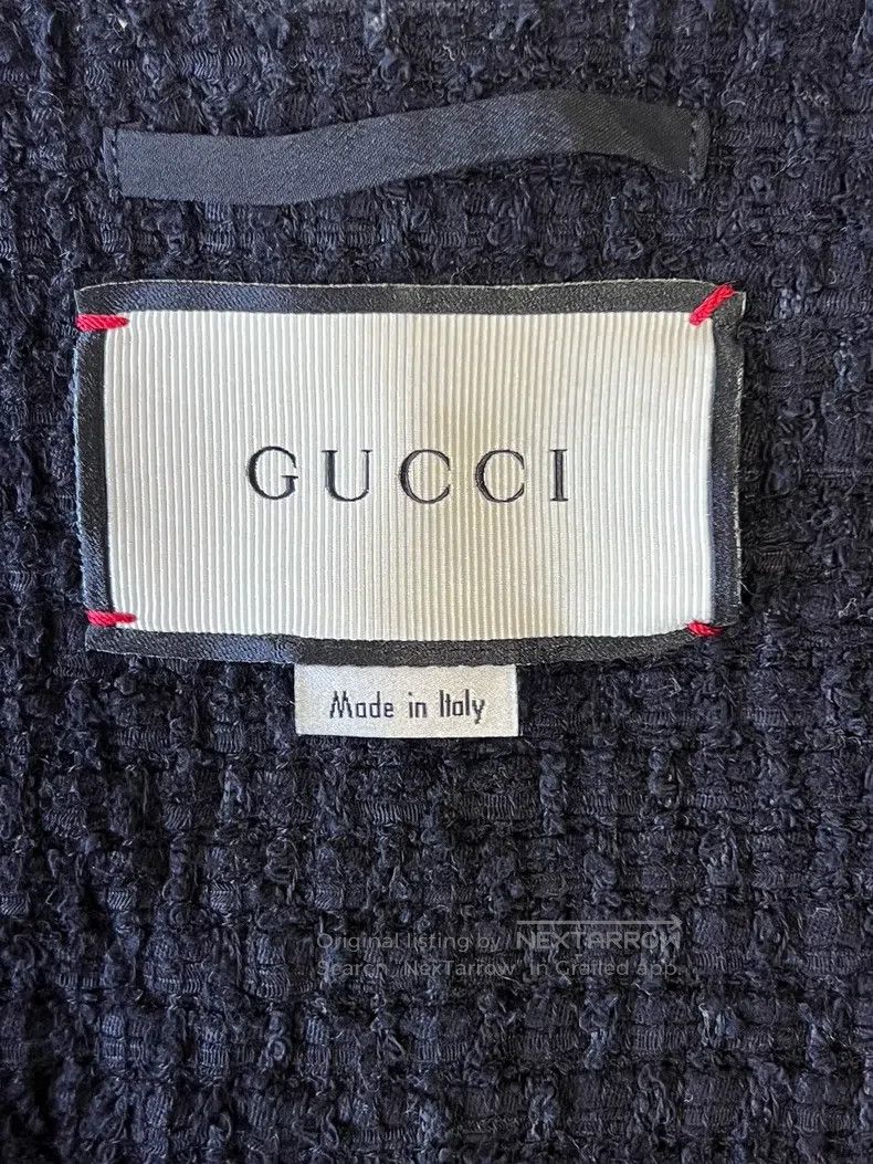 Gucci Gucci Black, red and blue striped cardigan coat Size XS / US 0-2 / IT 36-38 - 7 Thumbnail