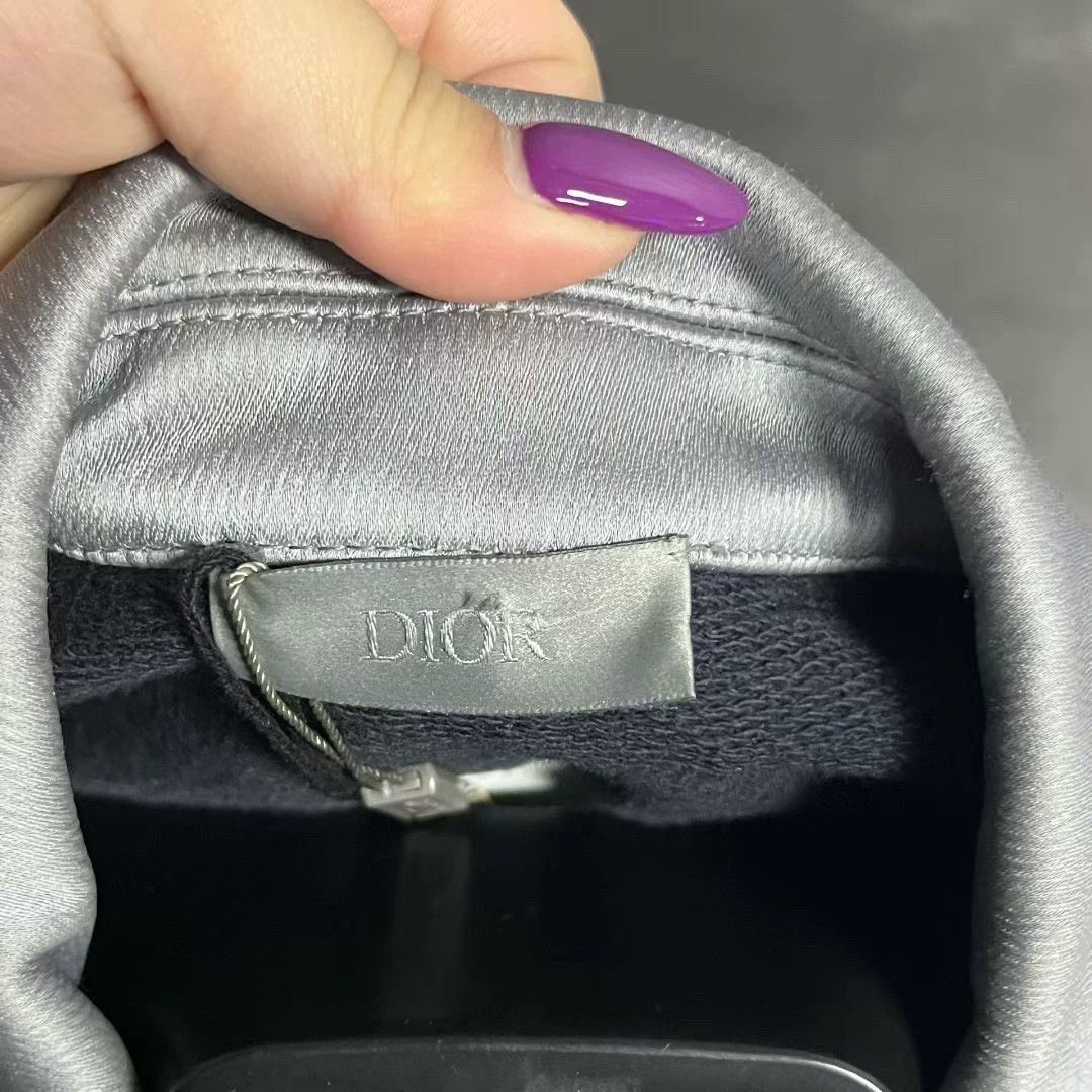 Dior embossed gray collar jacket by dior Size US XS / EU 42 / 0 - 3 Thumbnail