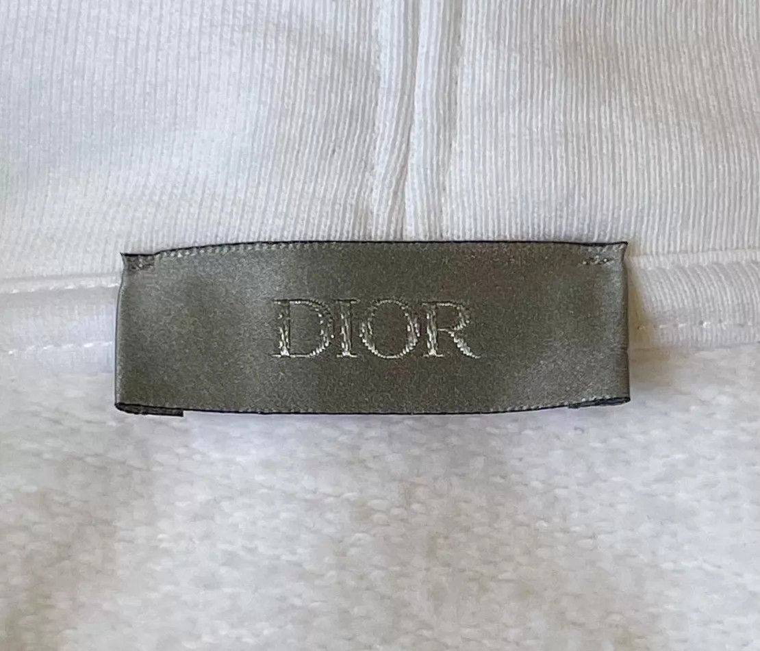 Dior DIOR White Hoodie XL Minimalist Casual Luxury Size US XL / EU 56 / 4 - 5 Thumbnail