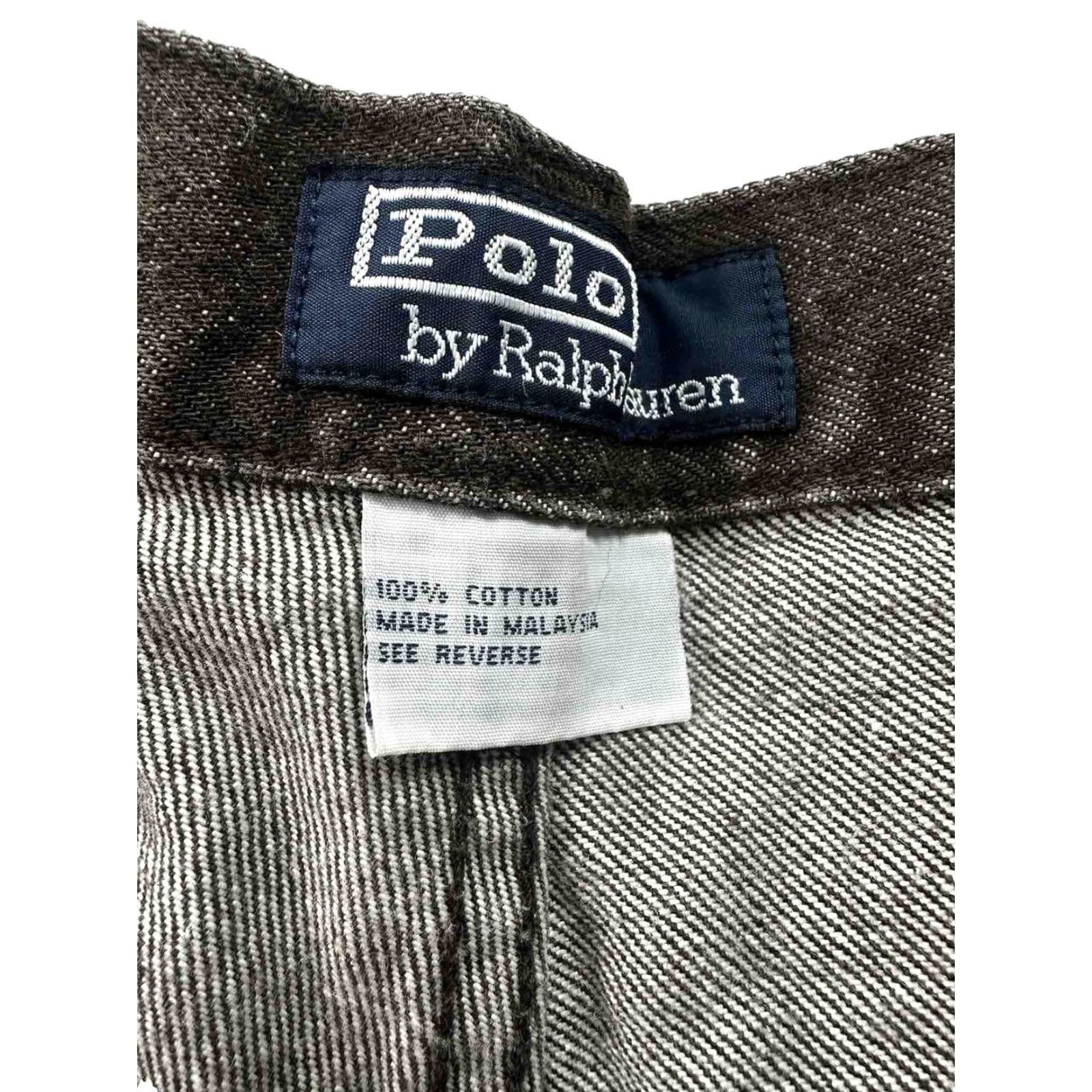 Polo Ralph Lauren Polo Ralph Lauren Jeans Mens 36X32 Brown Denim Straight Leg Regular 32in Inseam M3M Size US M / EU 48-50 / 2 - 3 Thumbnail