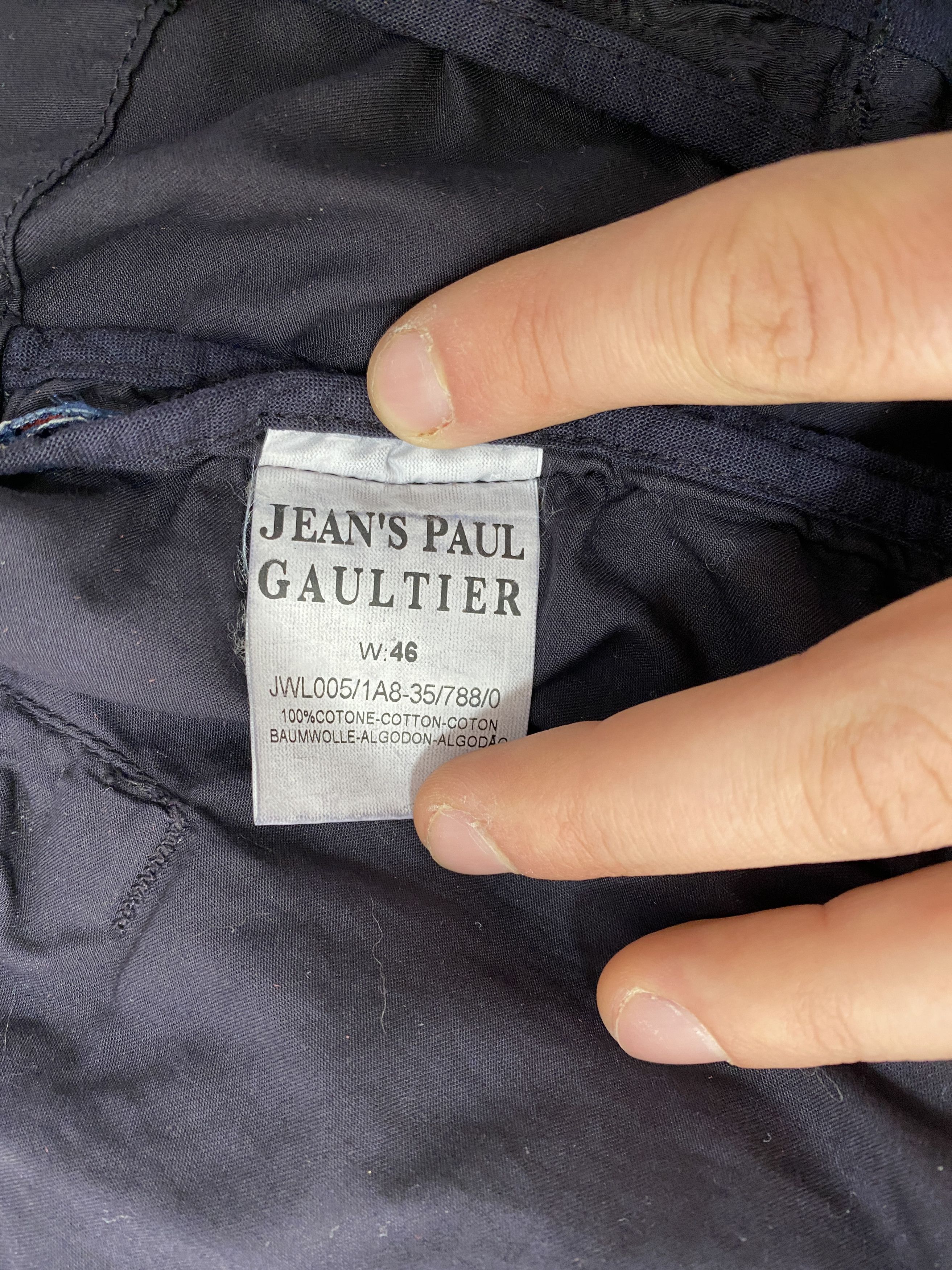 Jean Paul Gaultier Jean'S Paul Gaultier Light Slim Fit Jacket Zip Size 46 M Size L / US 10 / IT 46 - 19 Thumbnail
