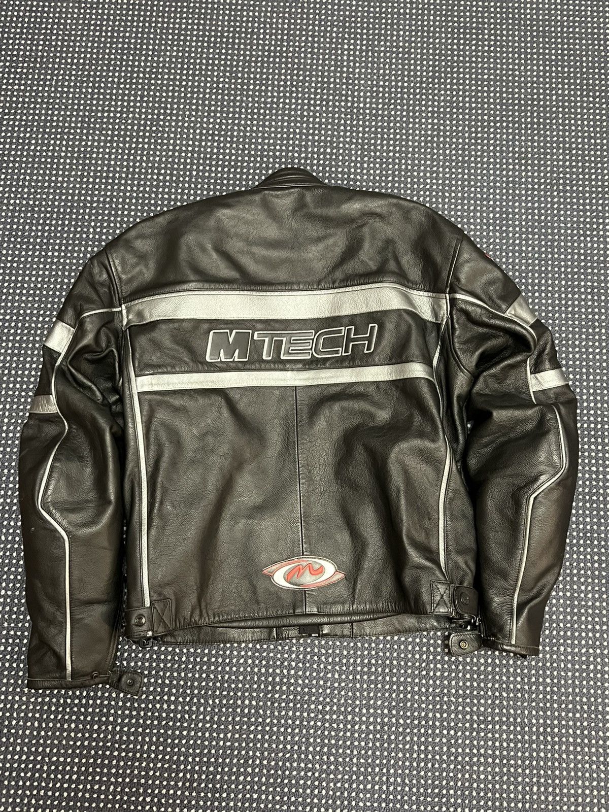 Other M-TECH / TREX Motorcycle Leather Jacket Size US L / EU 52-54 / 3 - 3 Thumbnail