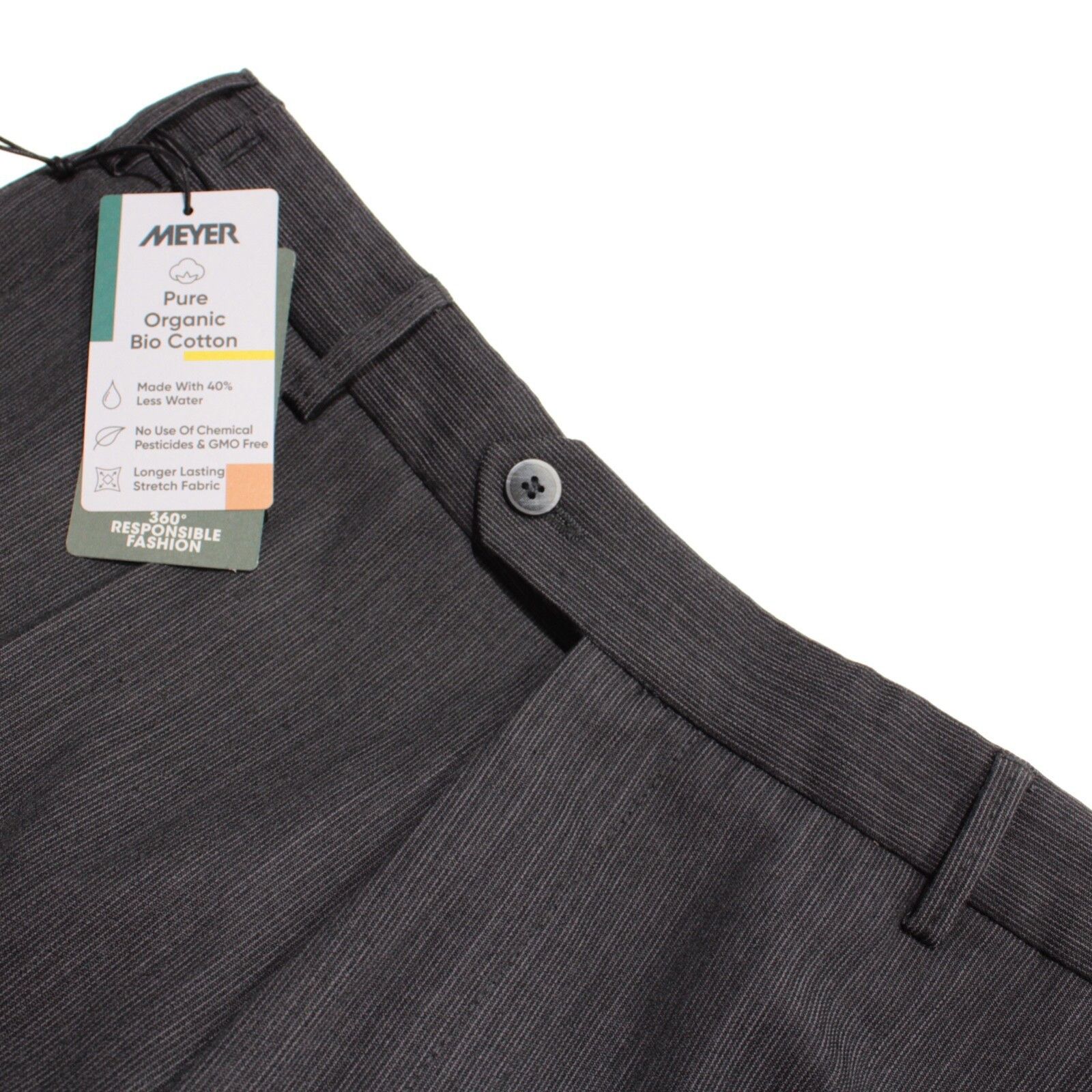 Other Meyer New with tags Dress Pants Size 34 US In Gray Size US 34 / EU 50 - 1 Thumbnail