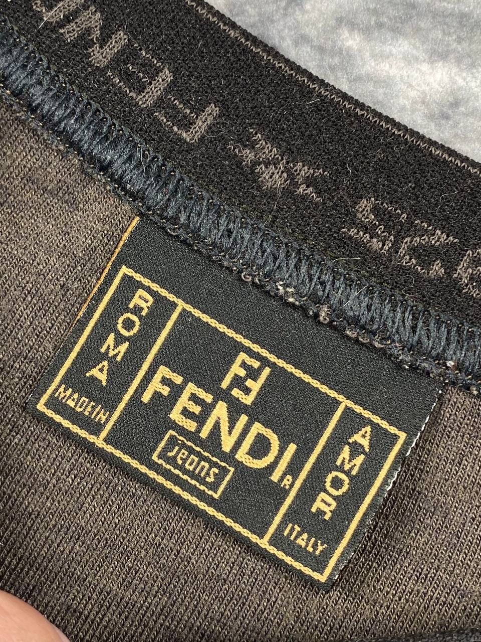 Fendi Fendi Knit Wool Sweater Monogram Logo Men Size 44 Size M / US 6-8 / IT 42-44 - 3 Thumbnail