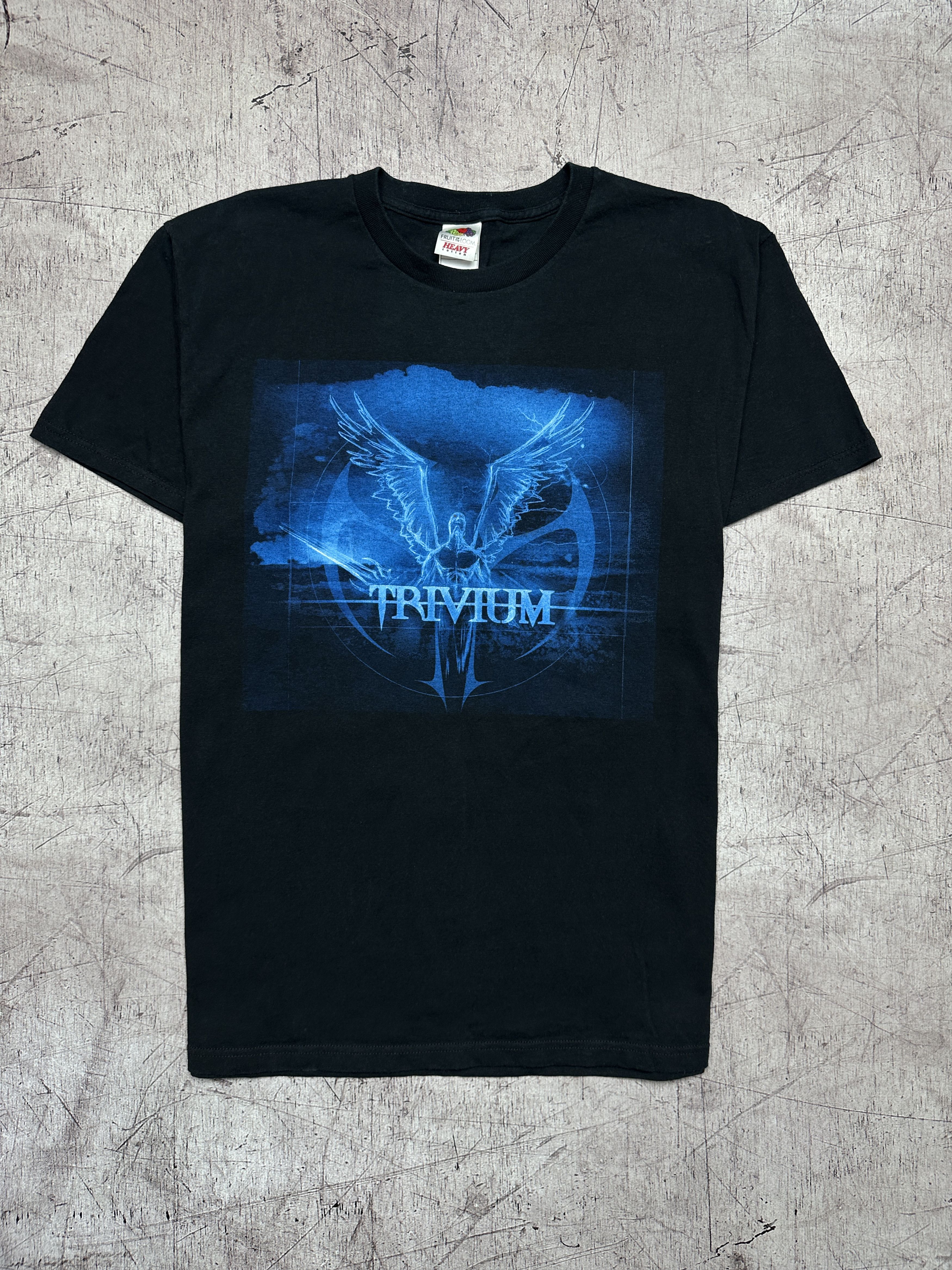 Band Tees × Vintage Trivium Vintage Mens Rock Band T-Shirt Size US L / EU 52-54 / 3 - 1 Thumbnail