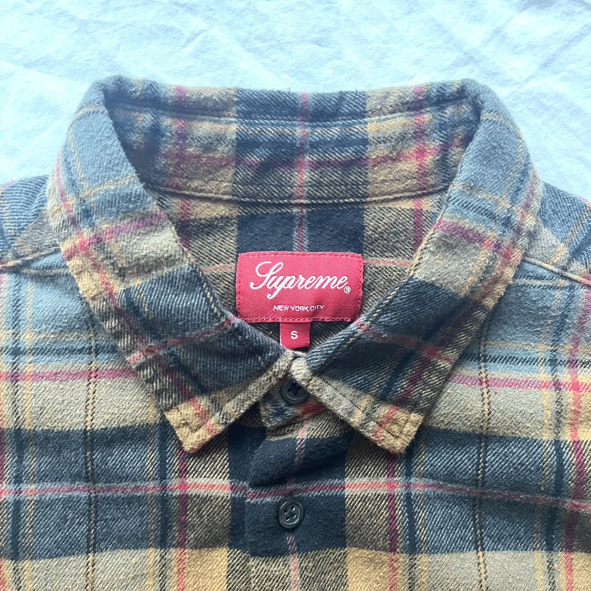 Supreme Supreme Plaid Flannel Shirt Size US S / EU 44-46 / 1 - 4 Thumbnail