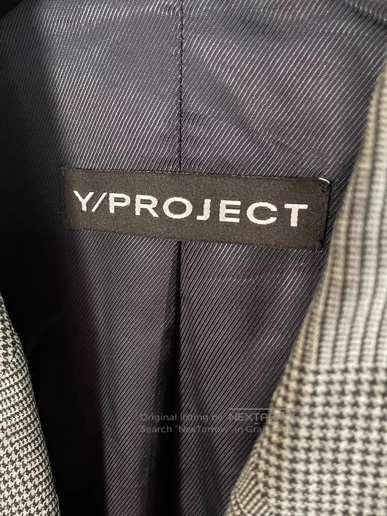 Y/Project y/project Size XS Plaid suit Size 34S - 2 Thumbnail