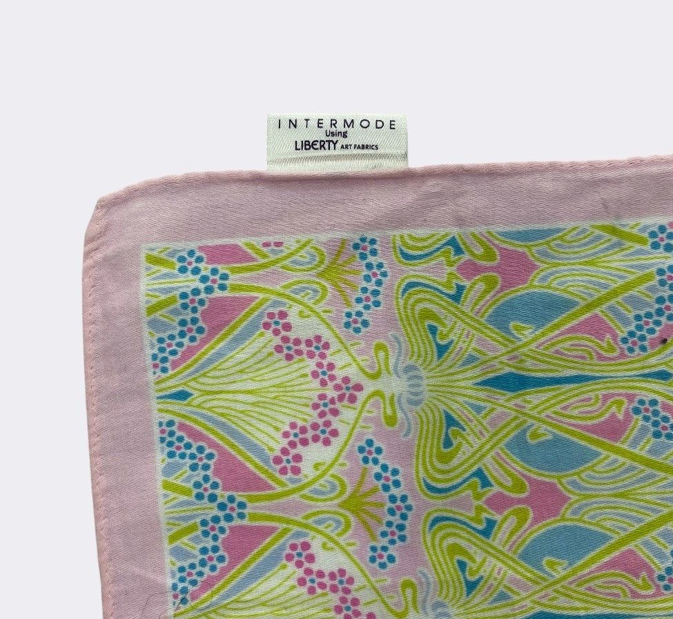 Liberty Vintage Liberty Handkerchief Neckerchief Bandana H036R Size ONE SIZE - 3 Thumbnail