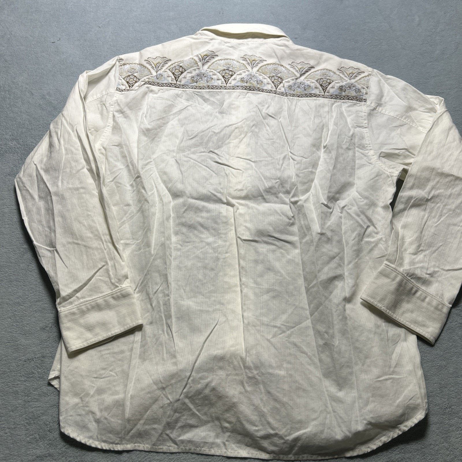 Tommy Bahama Tommy Bahama Native Button Up Shirt XL Long Sleeve Cotton Size US XL / EU 56 / 4 - 2 Thumbnail