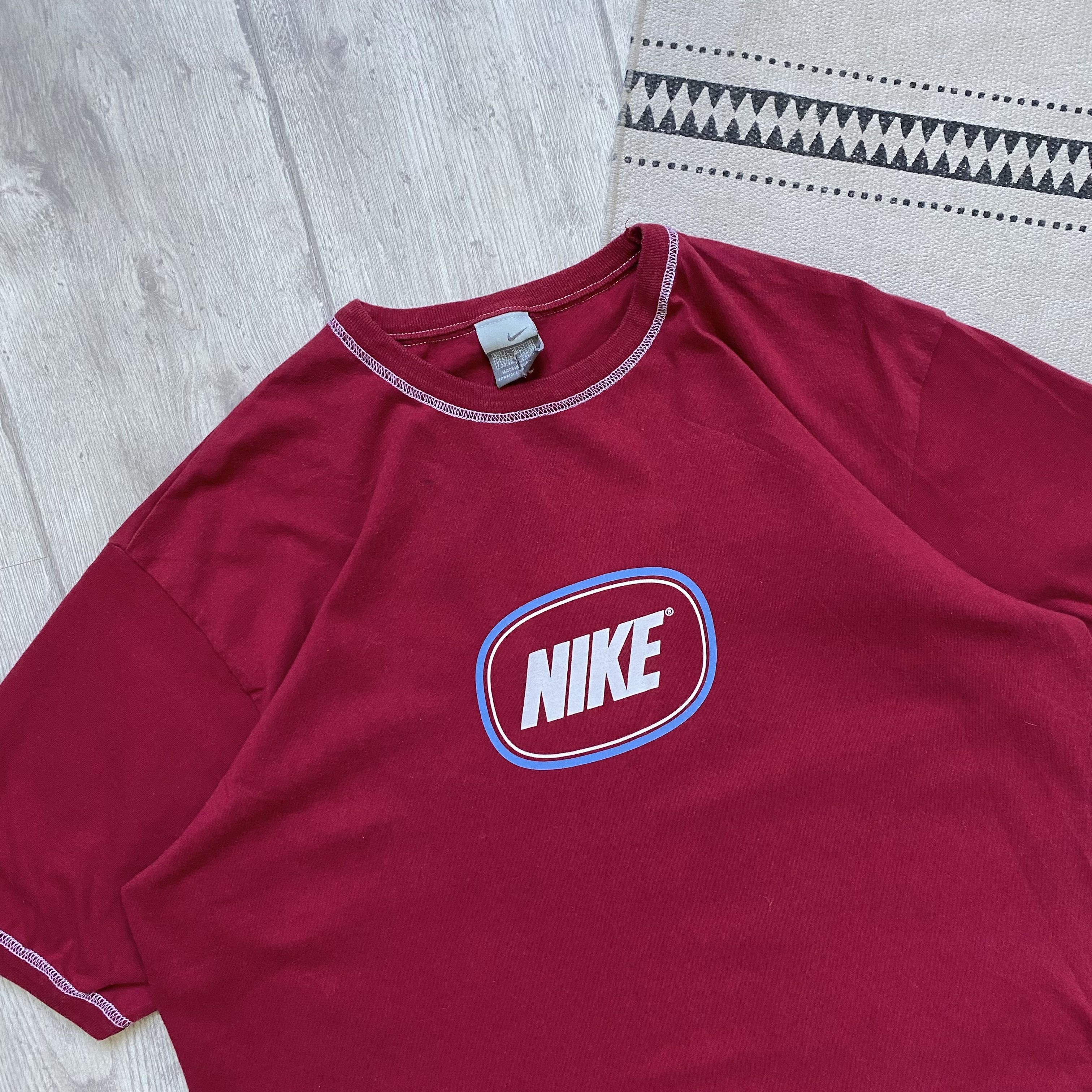 Nike Vintage Nike tee center logo Swoosh Y2K umbro reebok Size US XL / EU 56 / 4 - 2 Thumbnail