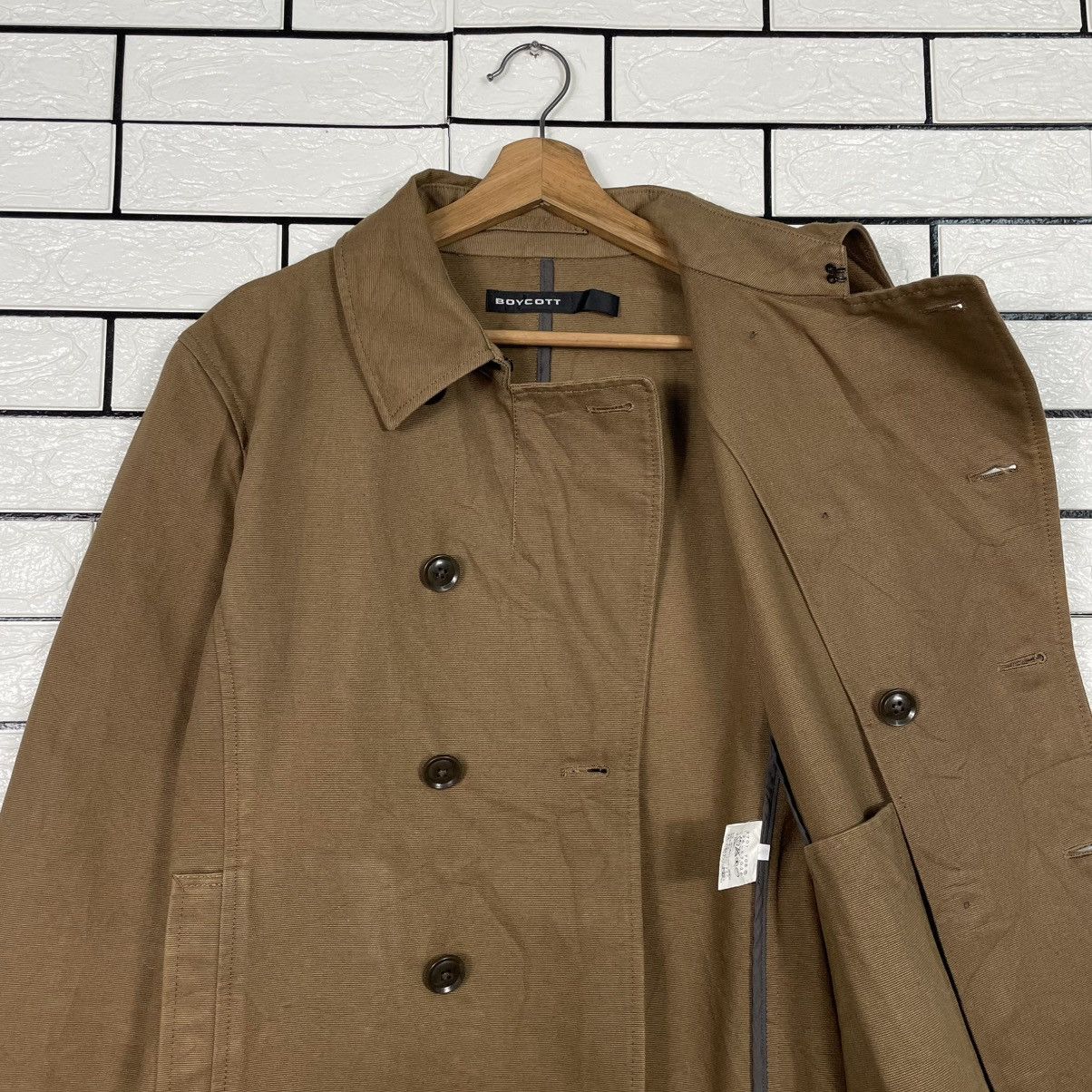 Boycott Boycott Double Breasted Brown Jacket Size US M / EU 48-50 / 2 - 10 Thumbnail