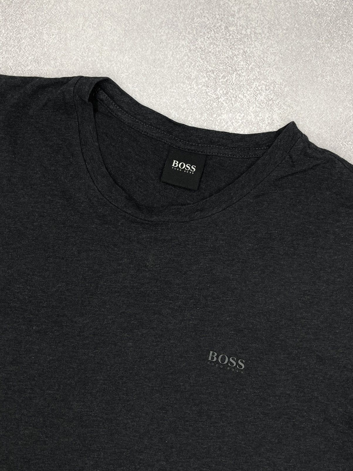 Hugo × Hugo Boss Mens Hugo Boss Grey T Shirt Basic Size S Size US S / EU 44-46 / 1 - 4 Thumbnail