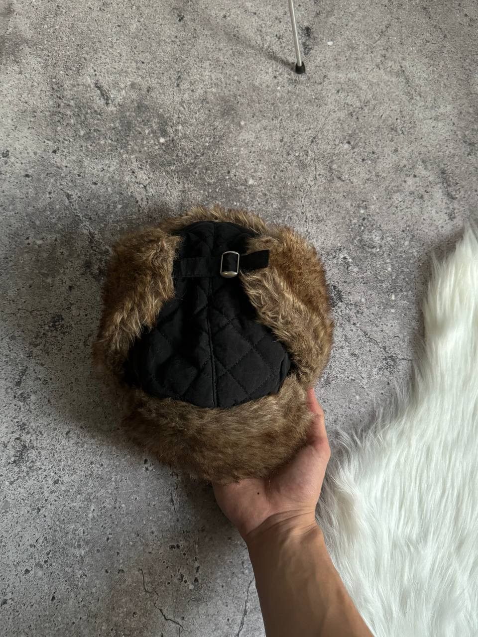 Vintage Vintage Y2K Trapper Fur Fluffy Hat Ushanka Faux USA Size ONE SIZE - 9 Thumbnail