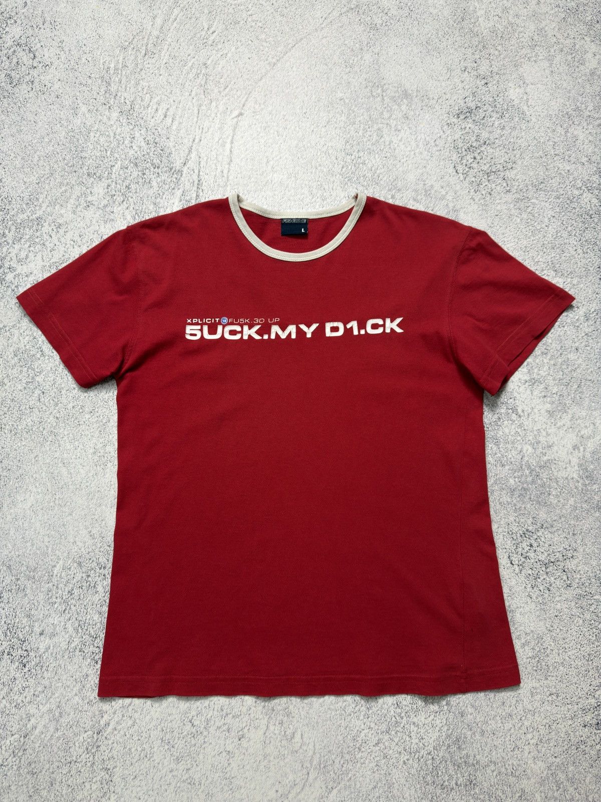 Vintage Vintage Y2K Fishbone ‘Suck My Dick’ Central Cee T-Shirt Size US L / EU 52-54 / 3 - 2 Thumbnail