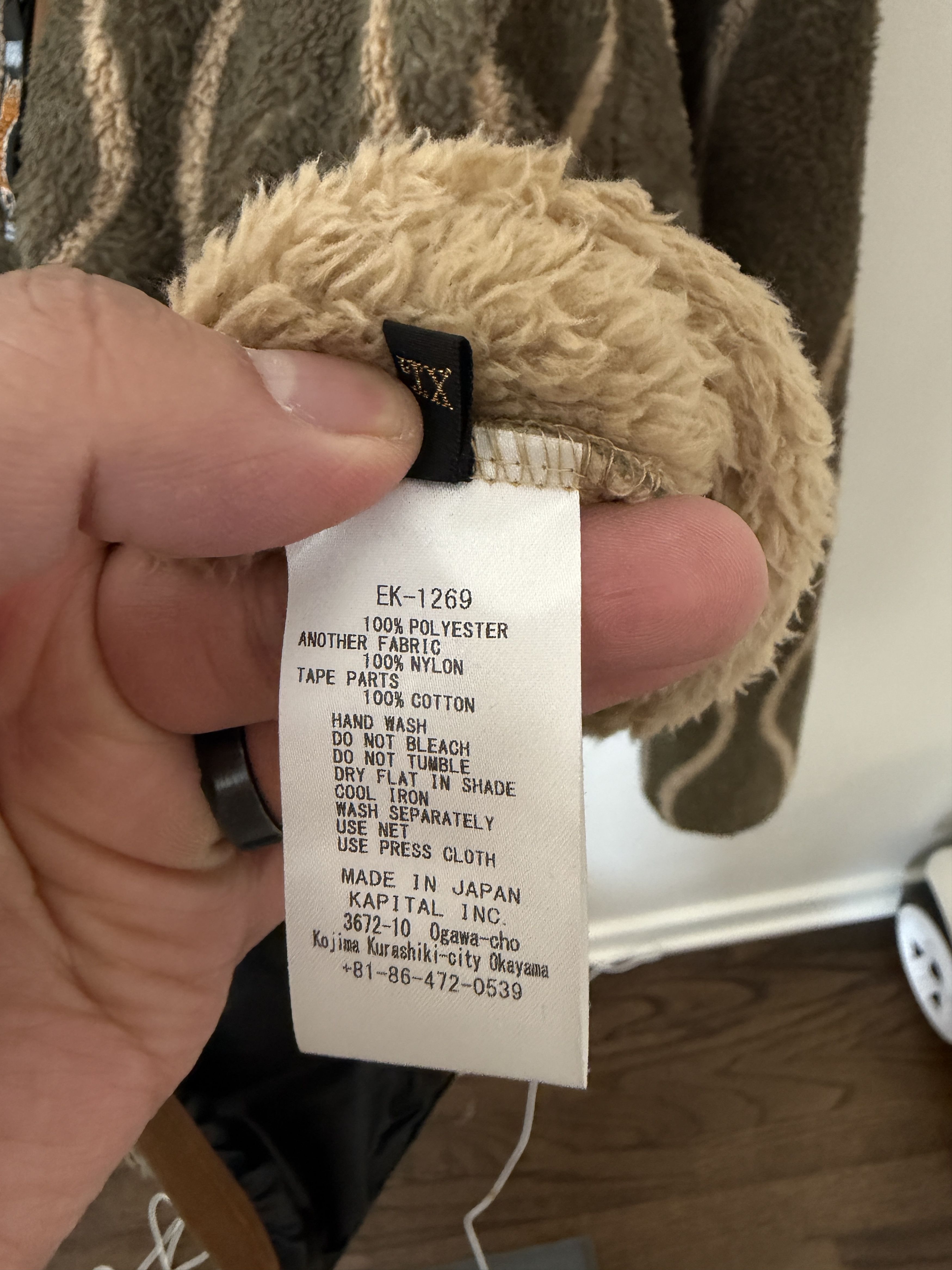 Kapital Drunk Stripe Flannel Size US XL / EU 56 / 4 - 5 Thumbnail