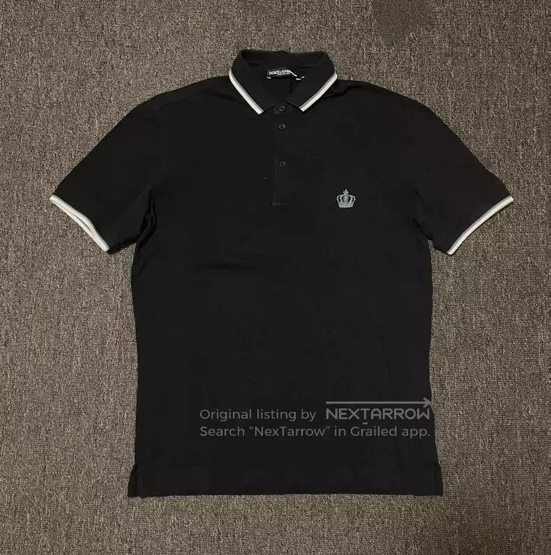 Dolce & Gabbana Dolce & Gabbana Short Sleeve Polo Shirt. Size US L / EU 52-54 / 3 - 1 Thumbnail
