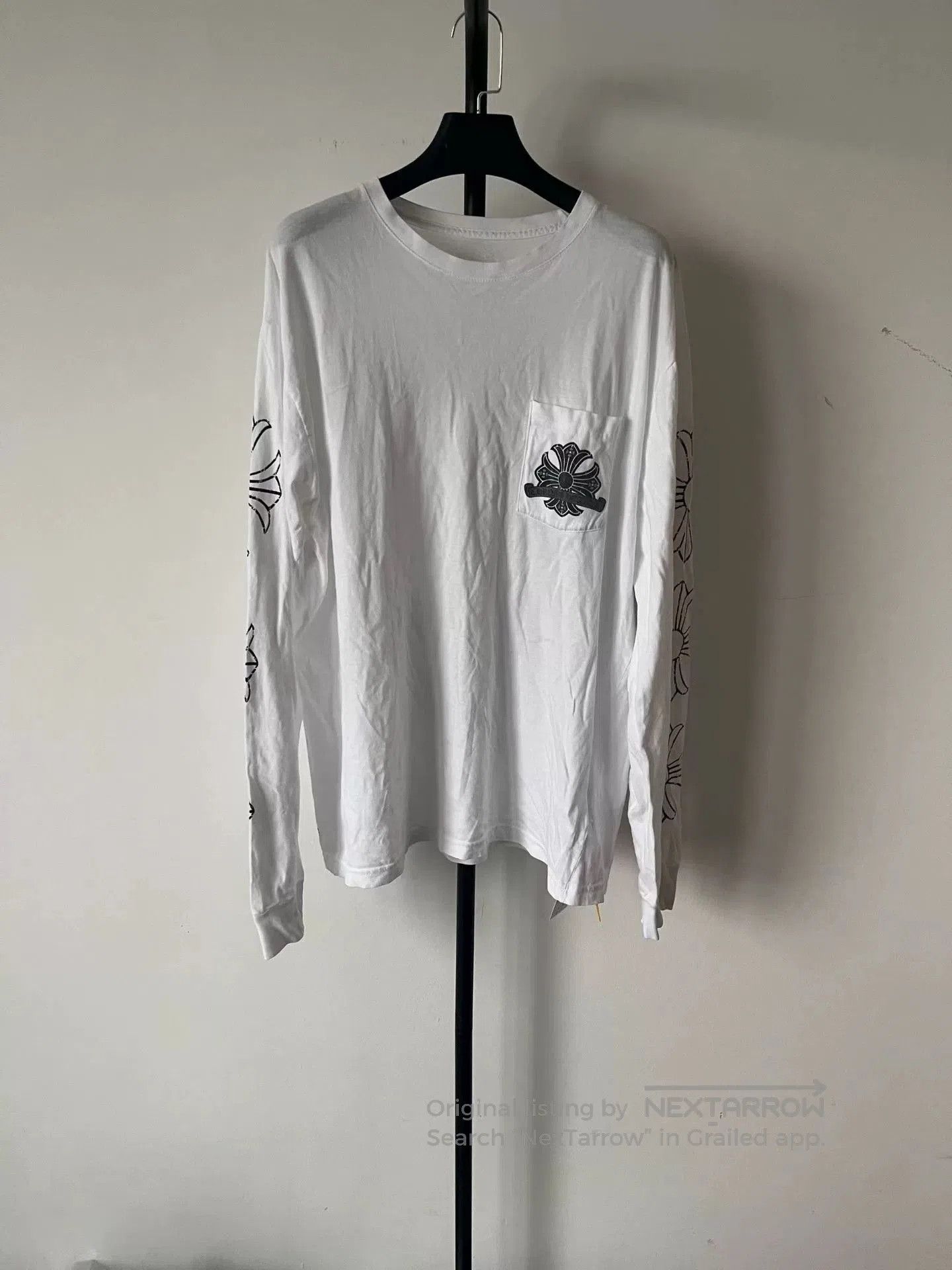 Other chrome hearts oversized cross flower print shirt. Size US XL / EU 56 / 4 - 1 Thumbnail