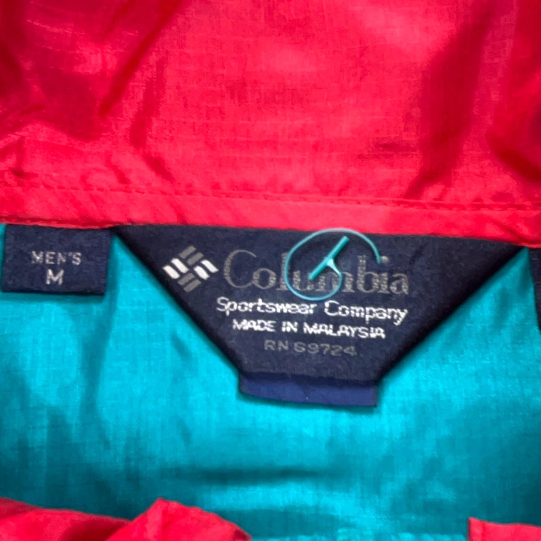 Vintage Vintage Columbia Jacket Men Medium Blue Green Windbreaker Teal 90s Packable Columbia Windbreaker Jacket Mens Medium Green Plaid 90s Outdoor Size US M / EU 48-50 / 2 - 3 Thumbnail