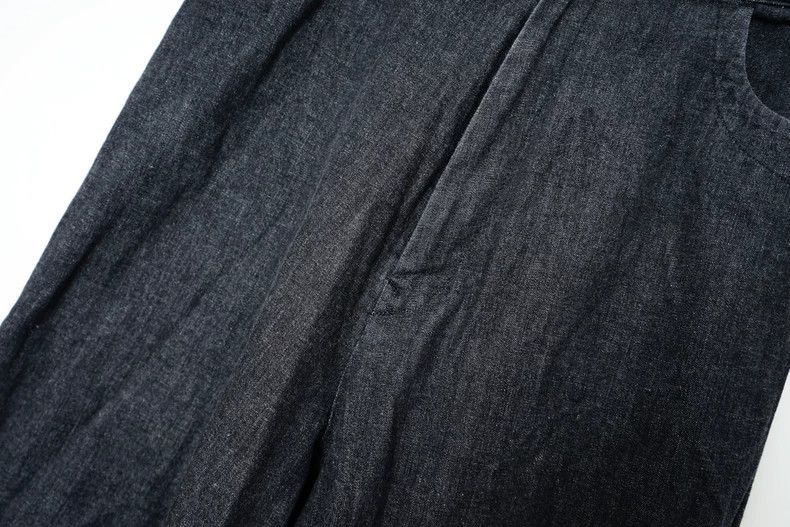 Yohji Yamamoto Yohji Yamamoto Yohji Yamamoto Wide-Leg Denim Pants Size US 27 - 7 Thumbnail